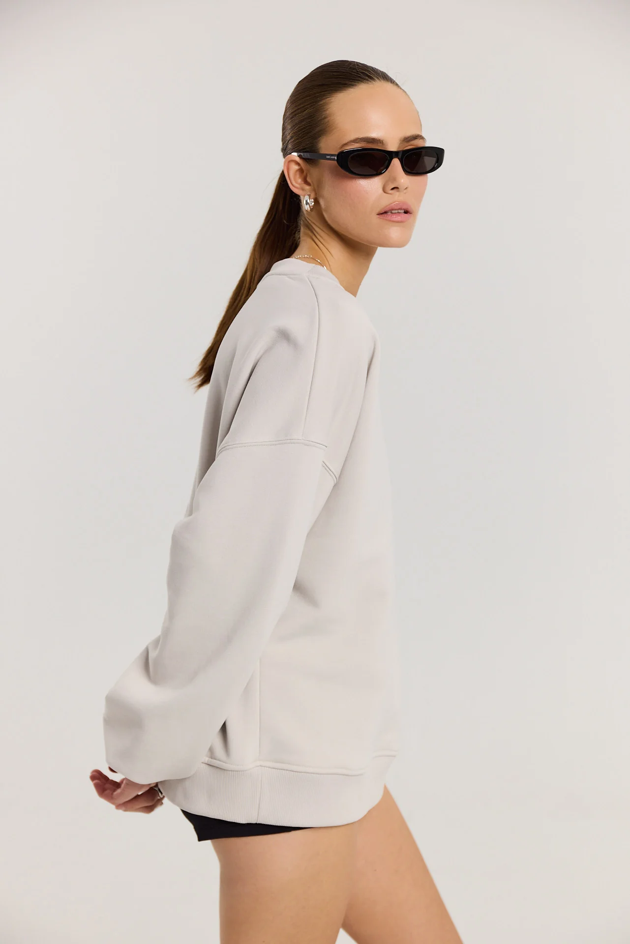 Bluza Boyfriend almond milk - Image 13