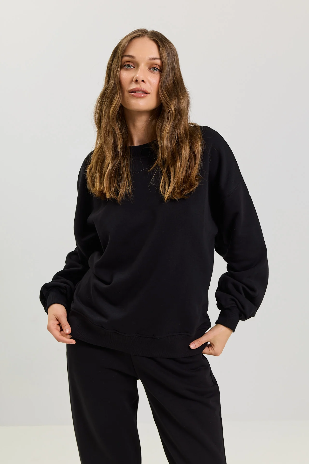 Bluza Boyfriend black - Image 11
