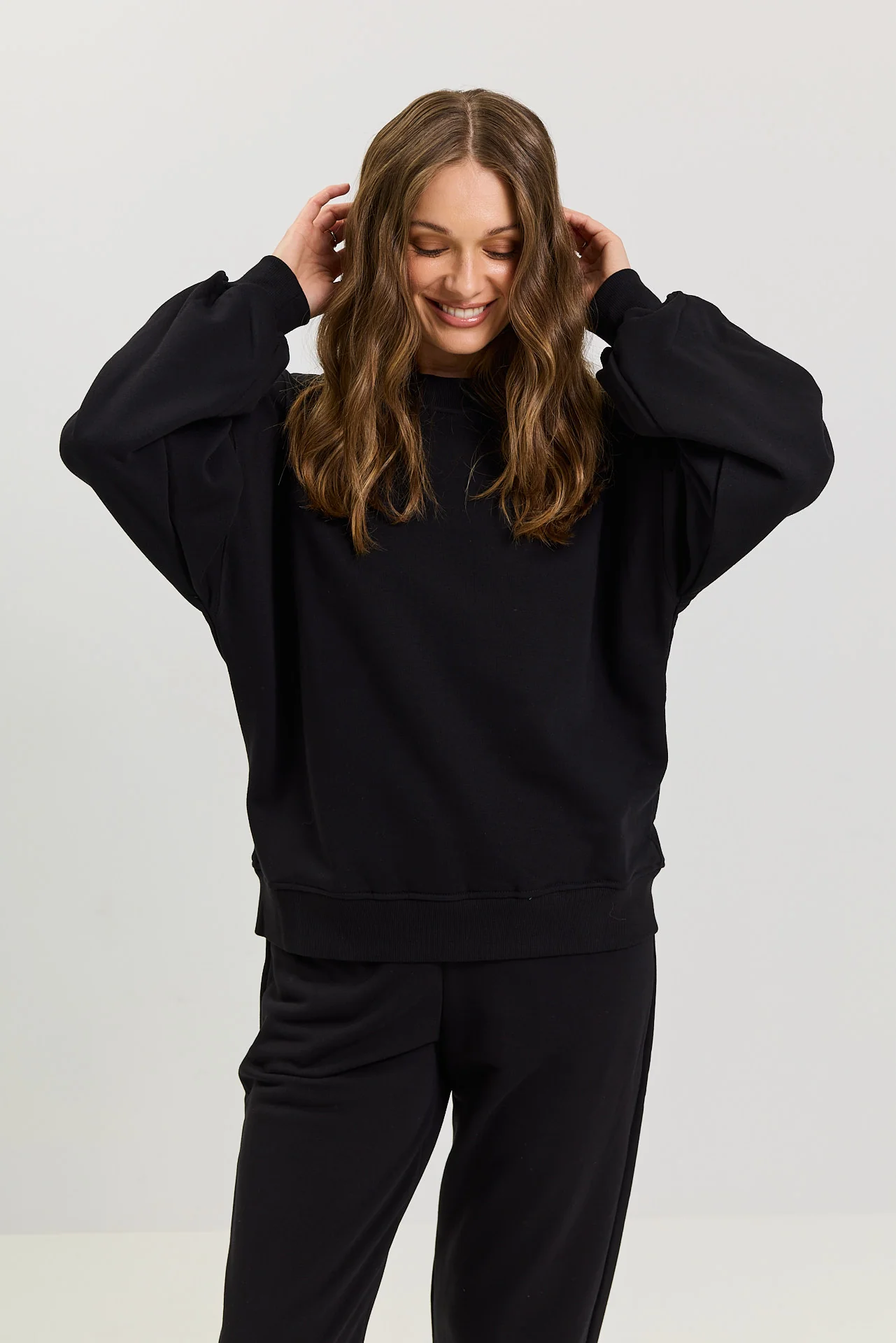 Bluza Boyfriend black - Image 3