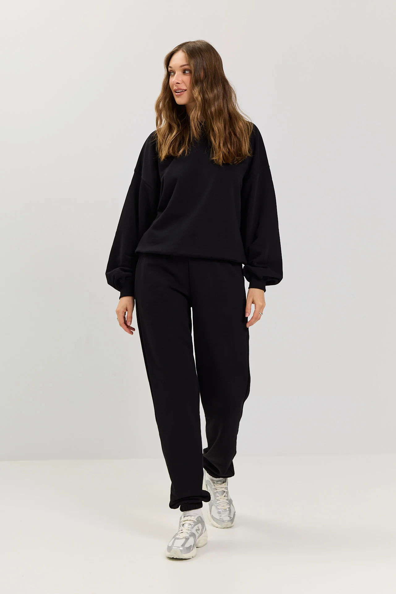 Bluza Boyfriend black - Image 5