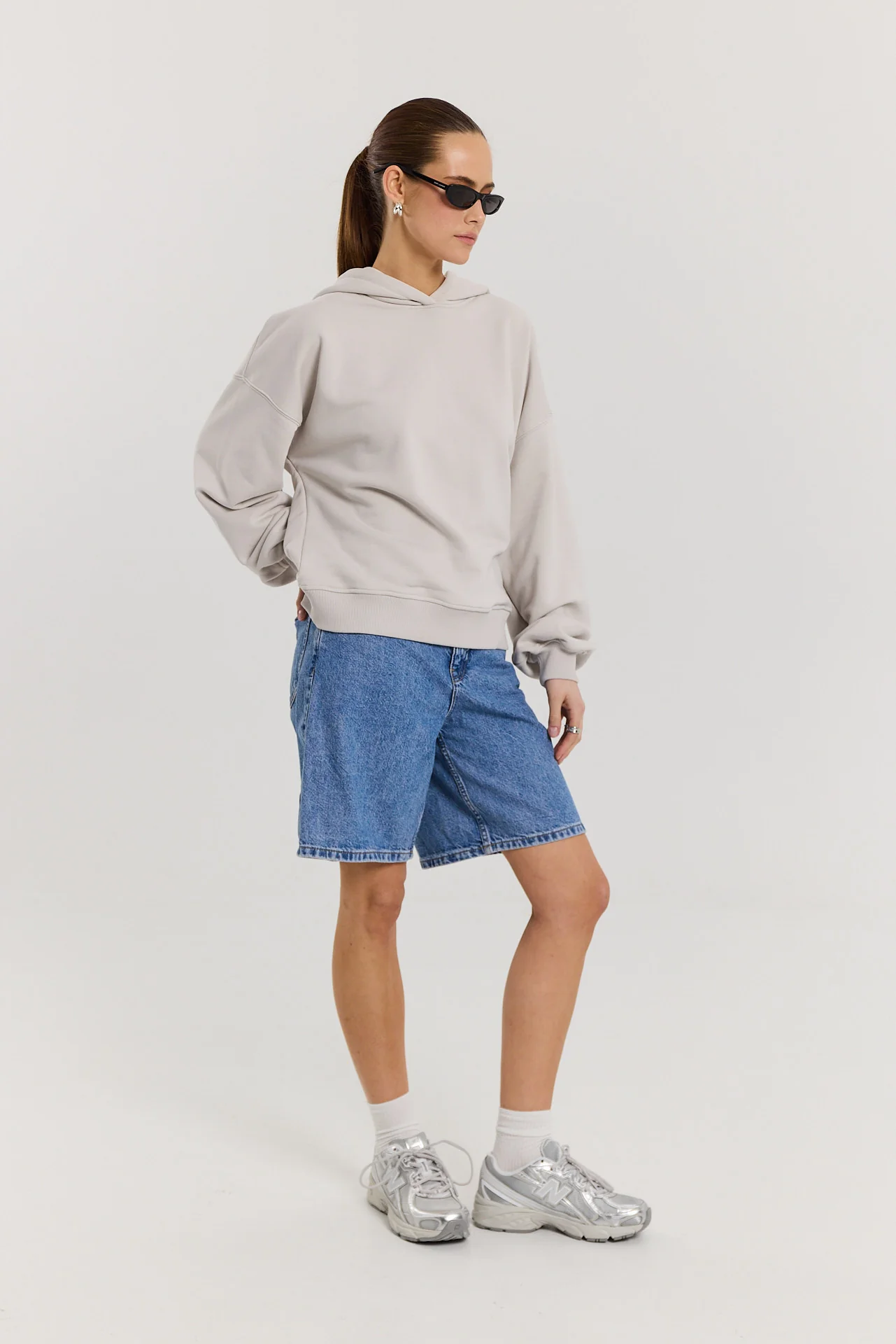 Bluza Boyfriend Hoodie almond milk - Image 7