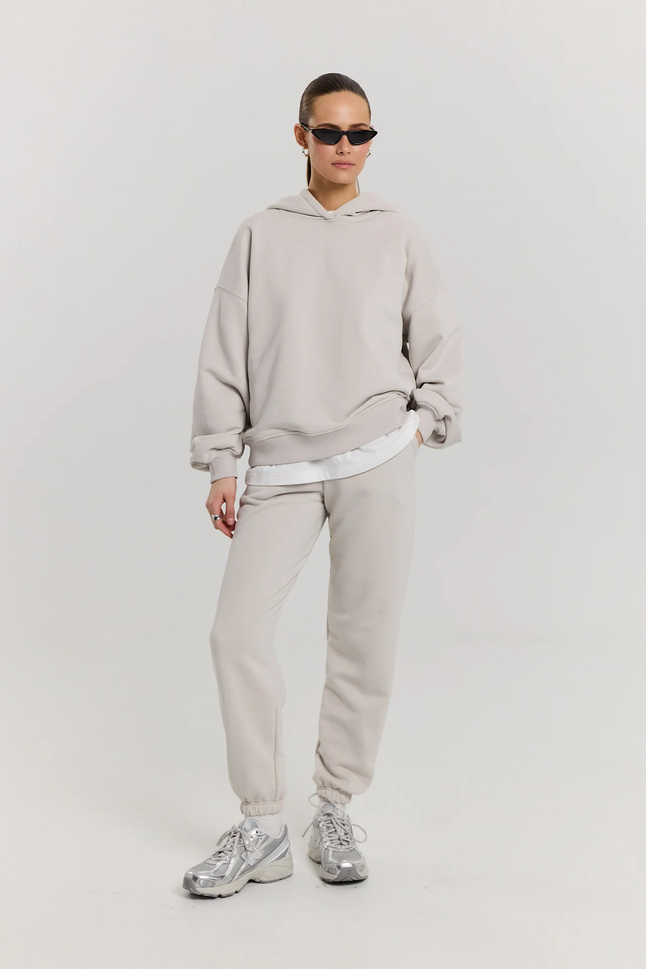 Bluza Boyfriend Hoodie almond milk - Image 9