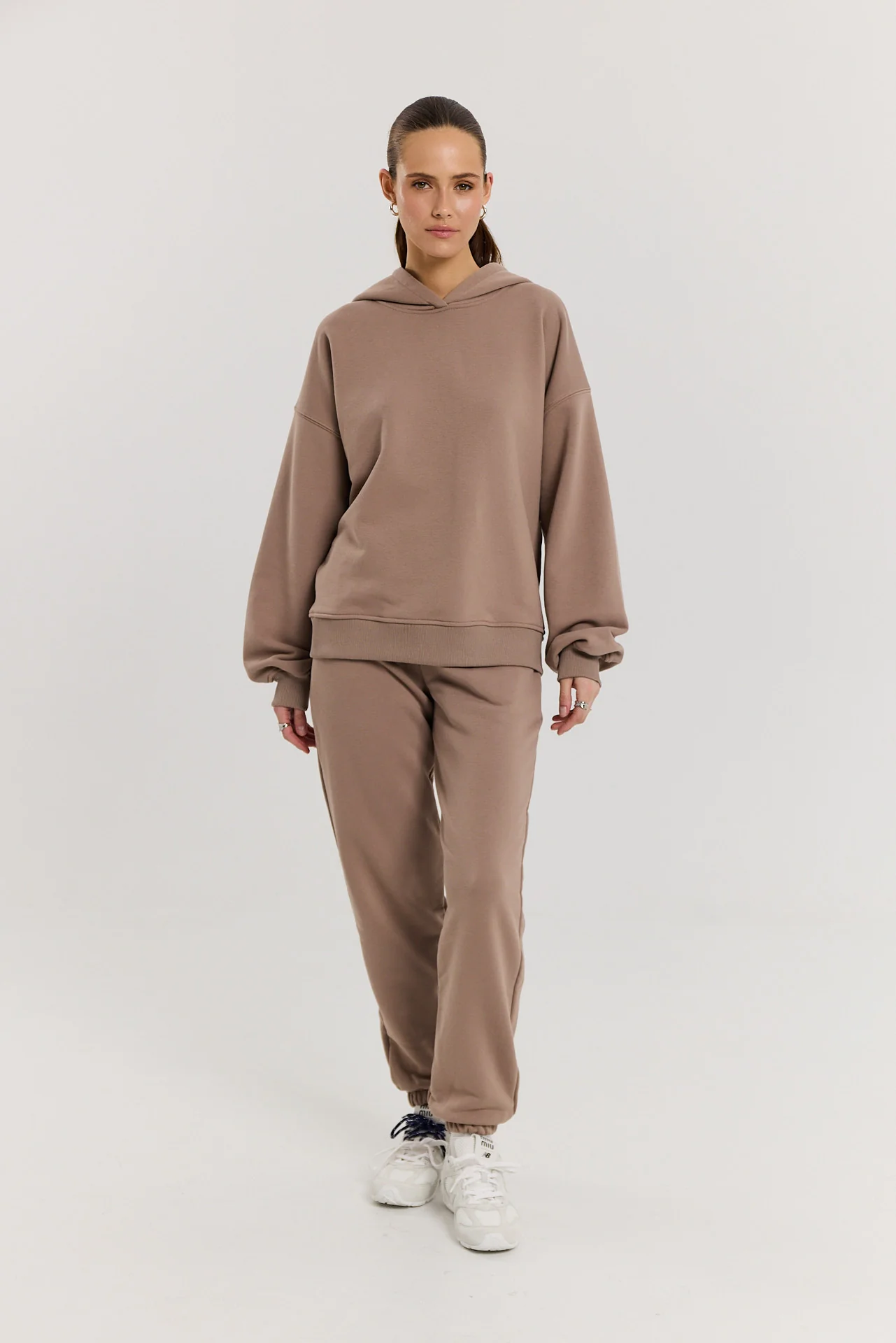 Bluza Boyfriend Hoodie latte - Image 5