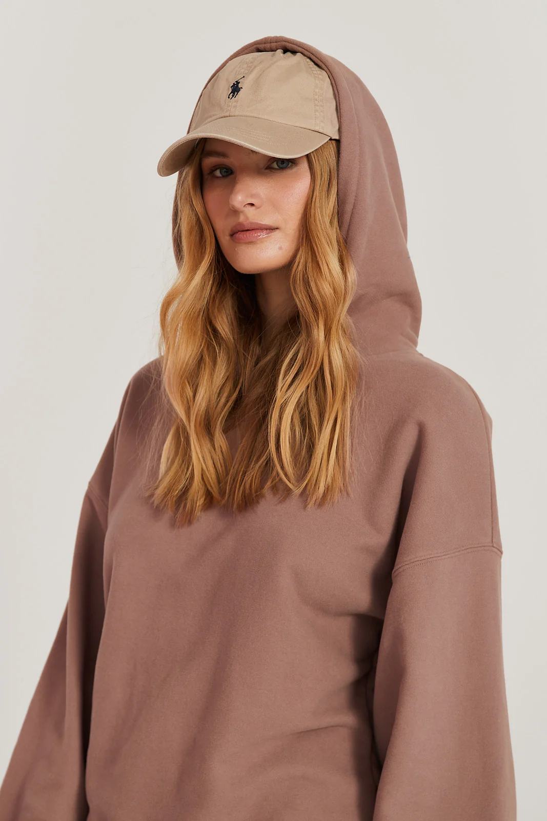Bluza Boyfriend Hoodie mocca mousse - Image 9