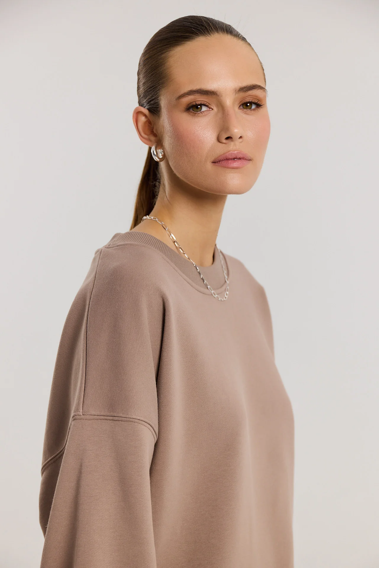 Bluza Boyfriend latte - Image 3