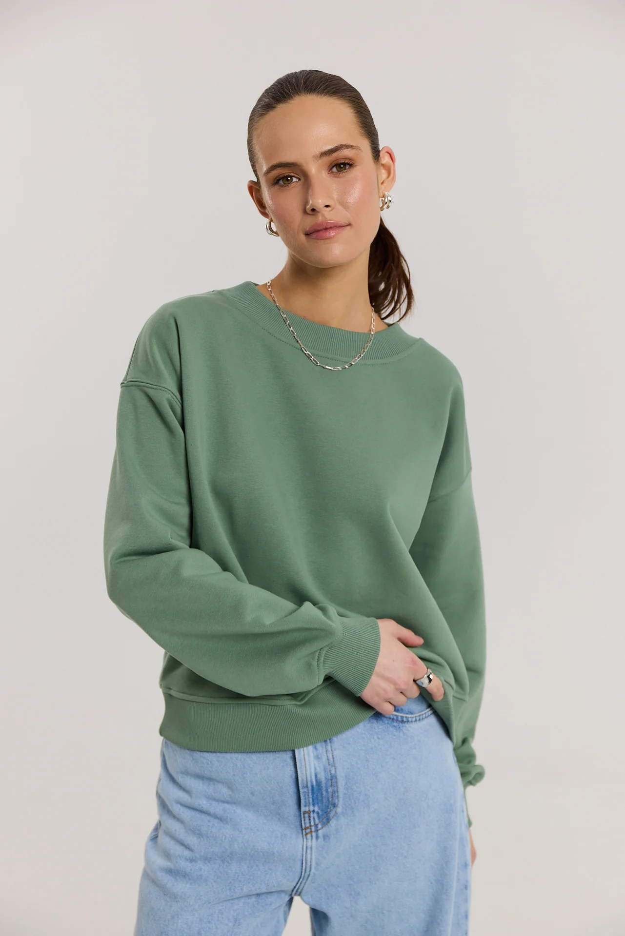 Bluza Chilly dark matcha - Image 2