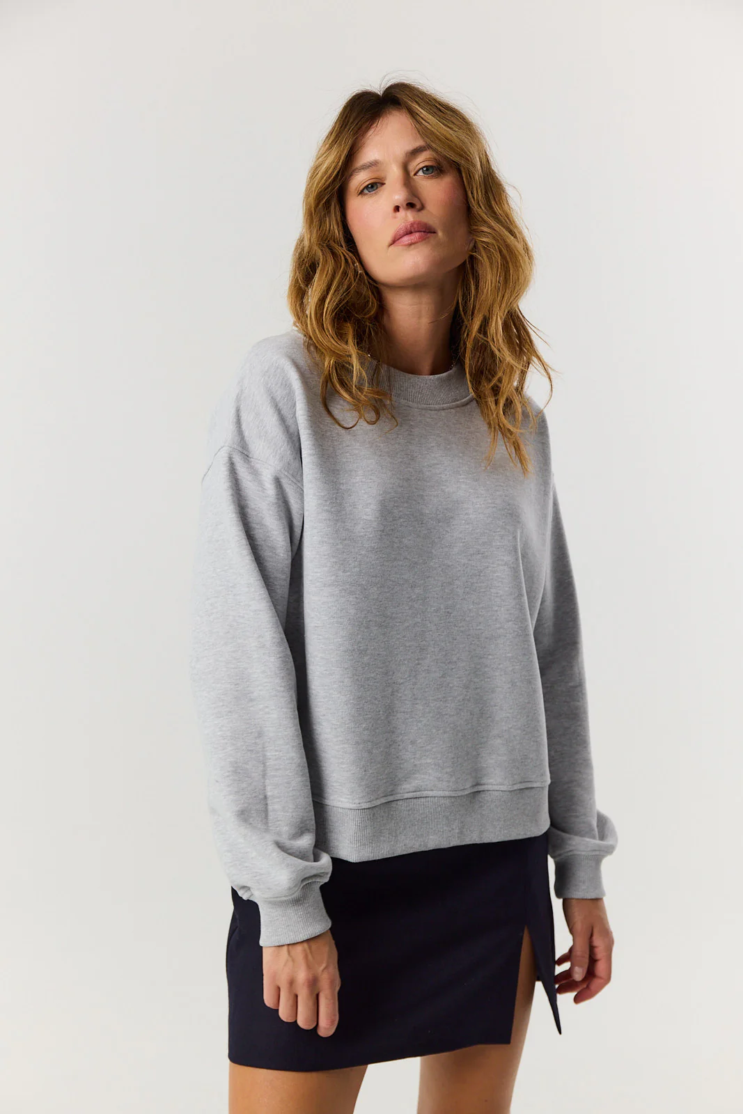 Bluza Chilly light grey melange - Image 5