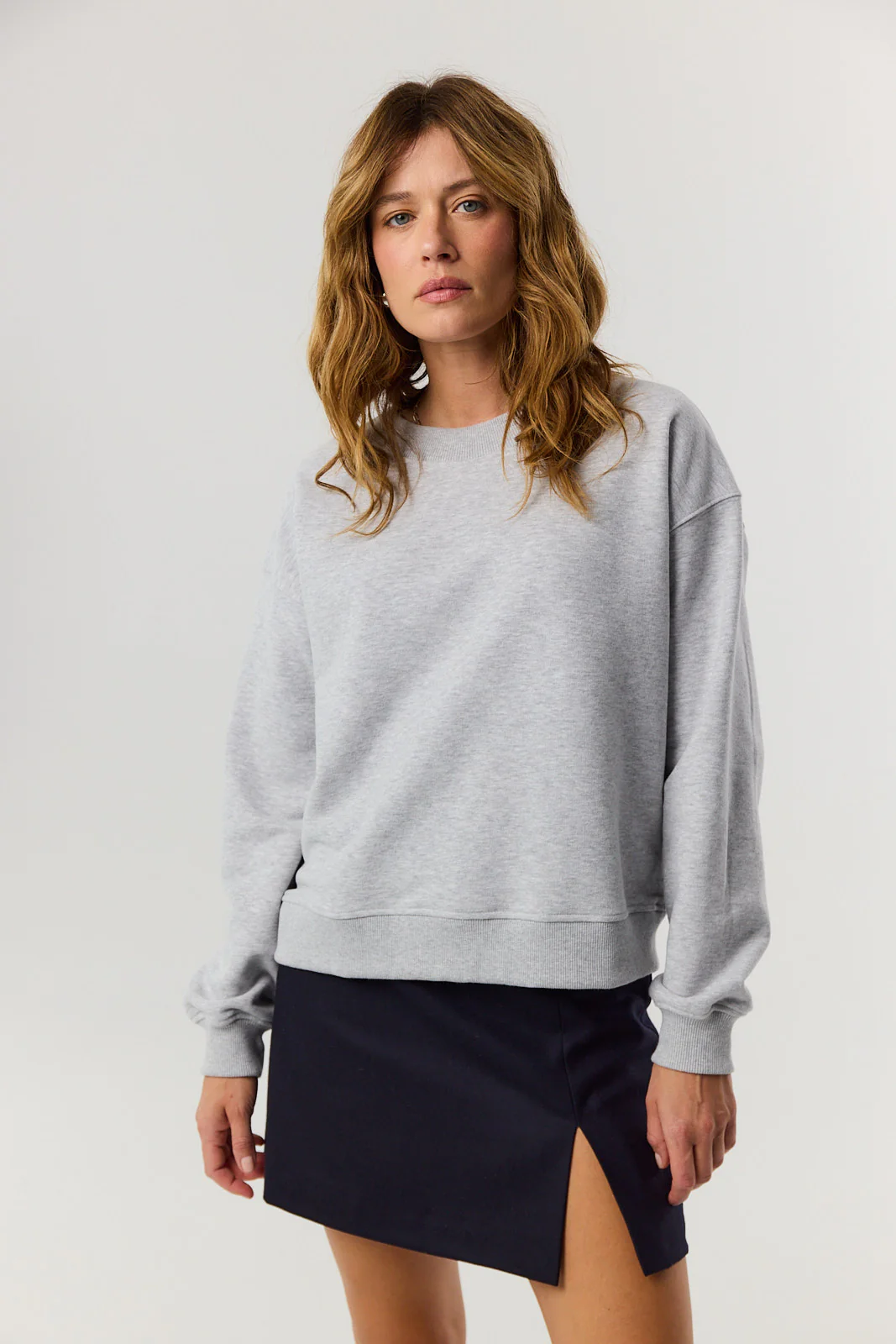 Bluza Chilly light grey melange - Image 7