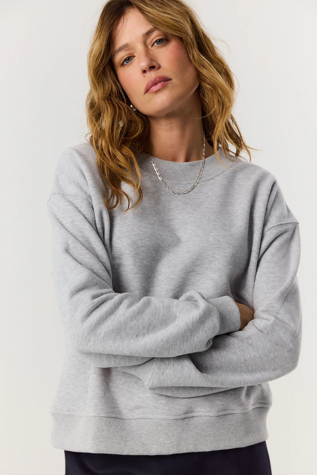Bluza Chilly light grey melange - Image 8