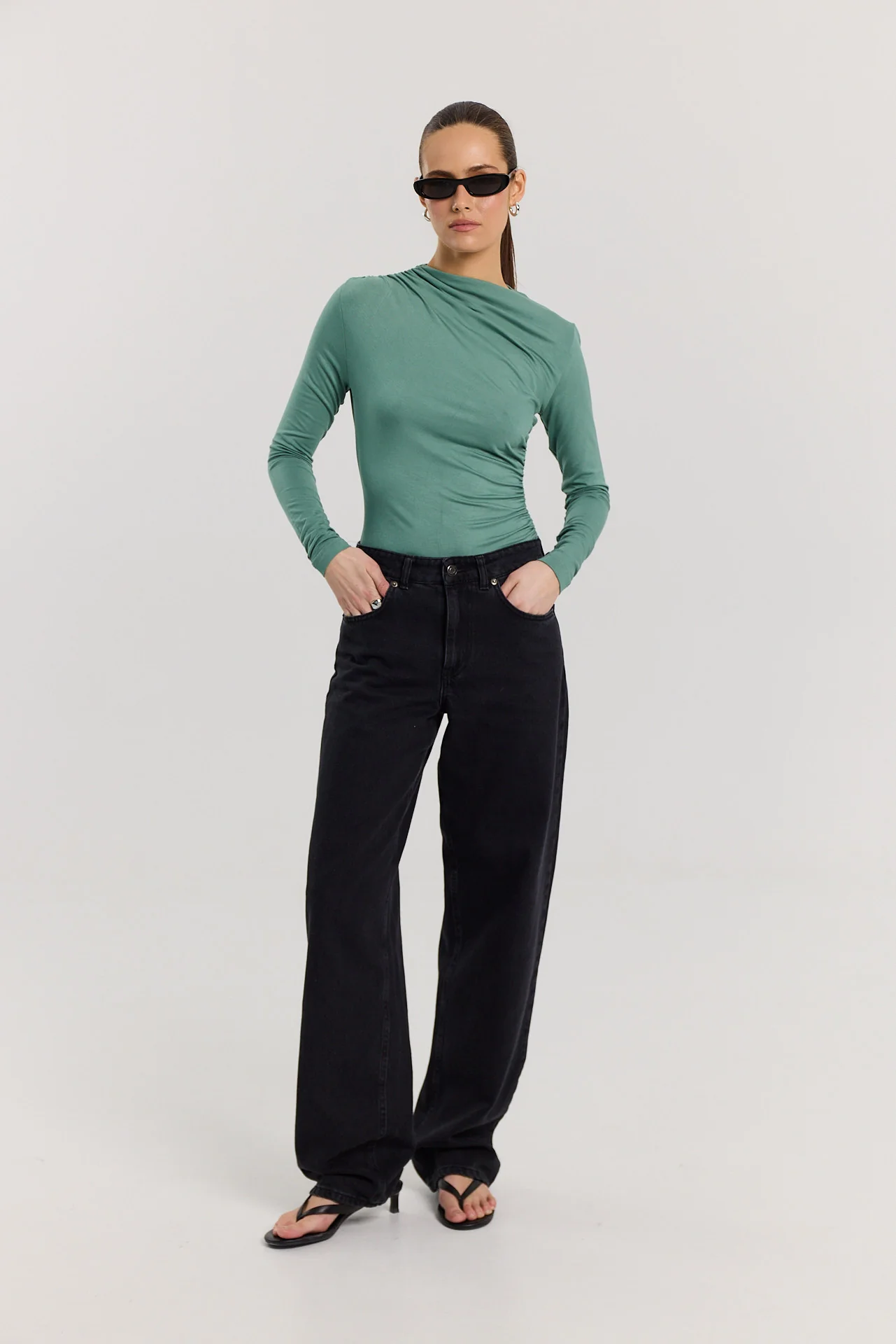 Body Megan bamboo teal - Image 4
