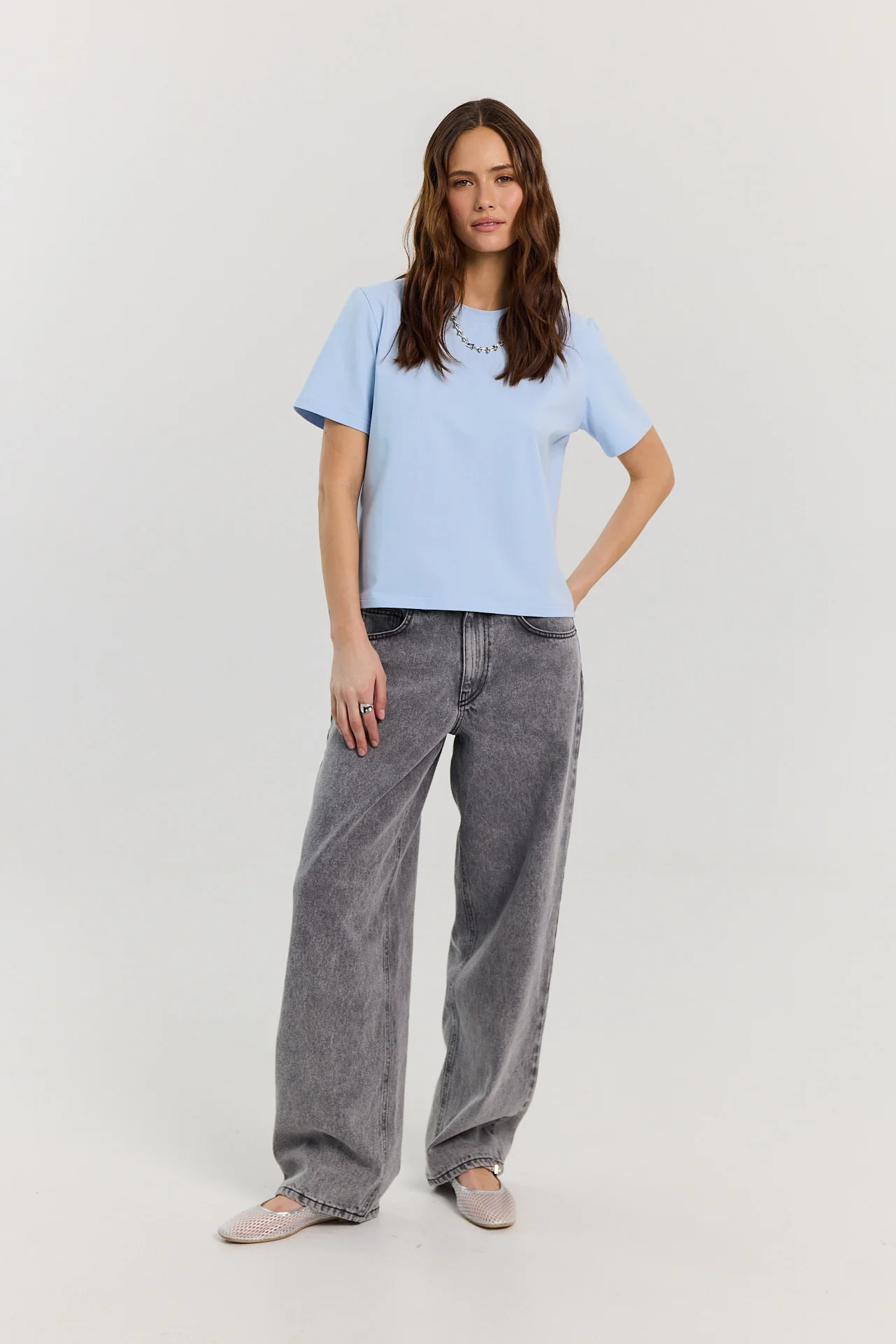Jeansy Parker light grey - Image 2