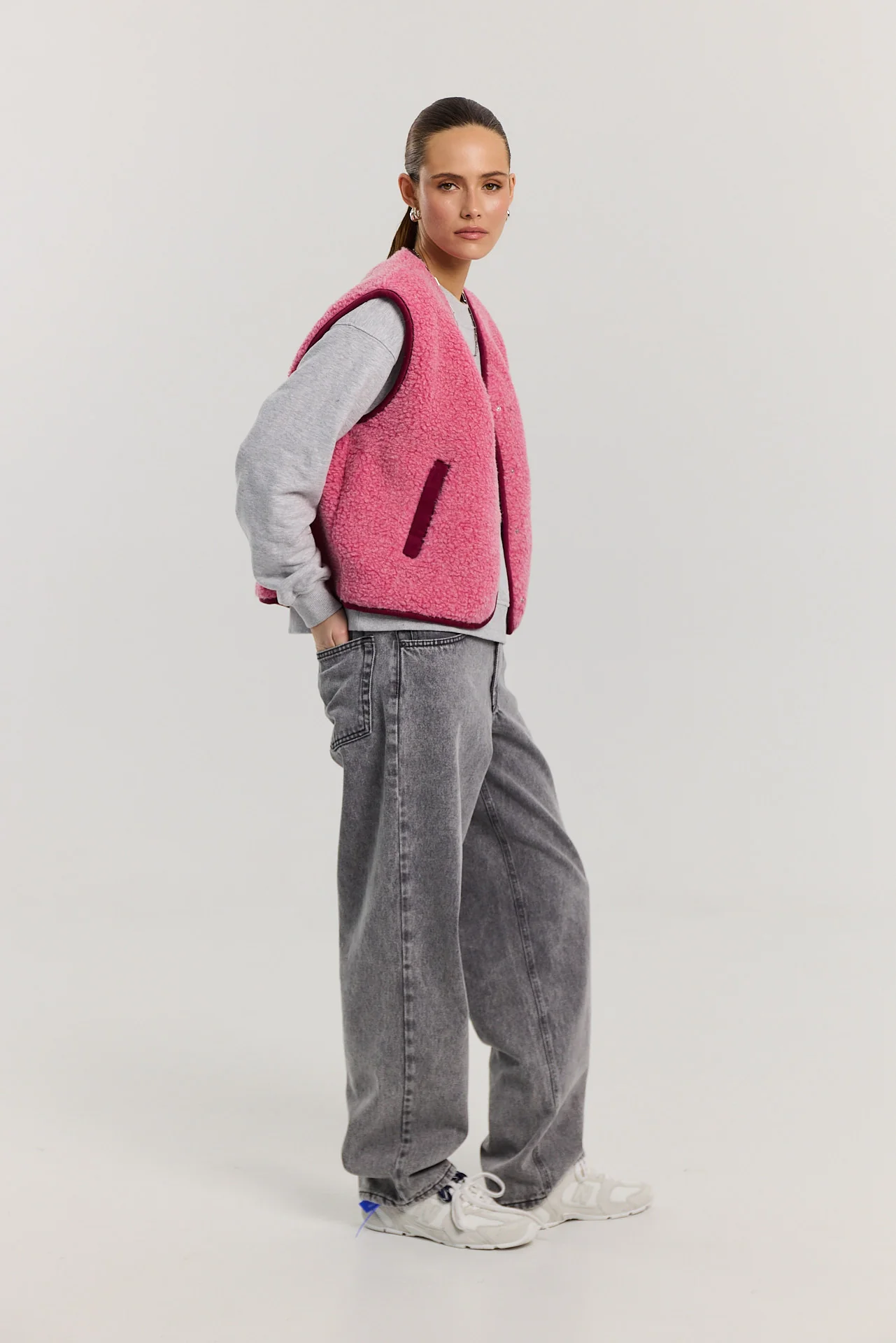 Kamizelka Eliot merino pink - Image 6