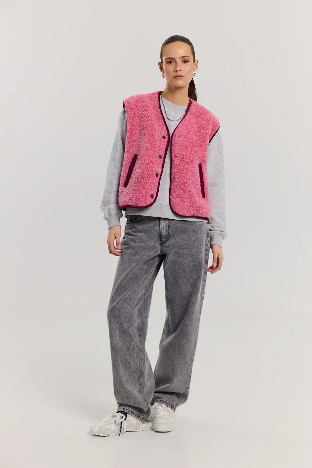 Kamizelka Eliot merino pink - Image 7