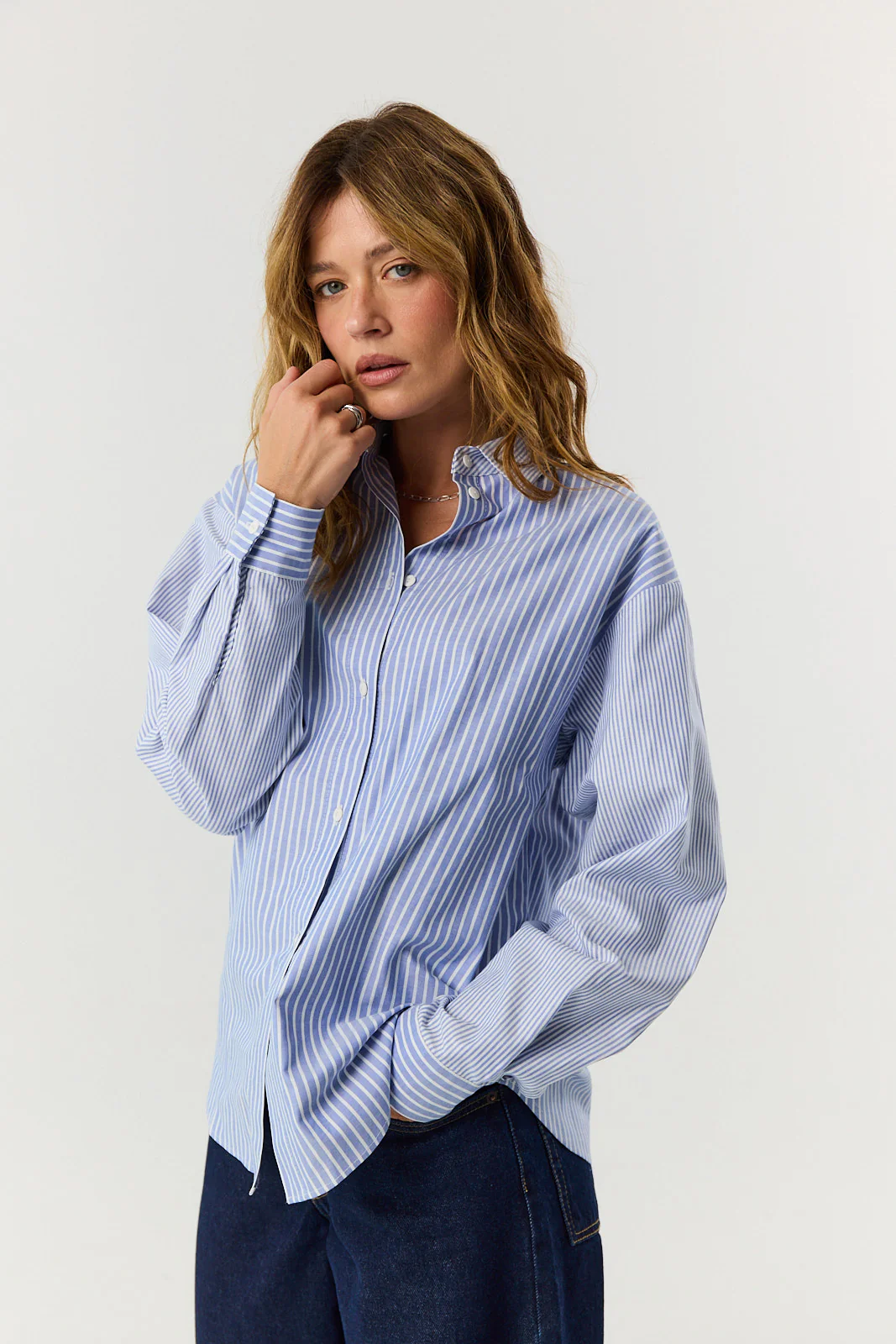 Koszula Agnes blue stripes - Image 12