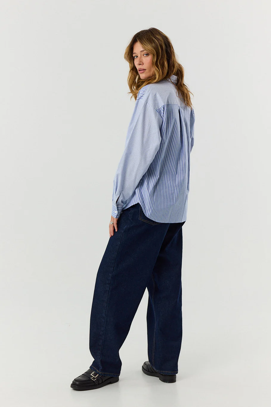 Koszula Agnes blue stripes - Image 7