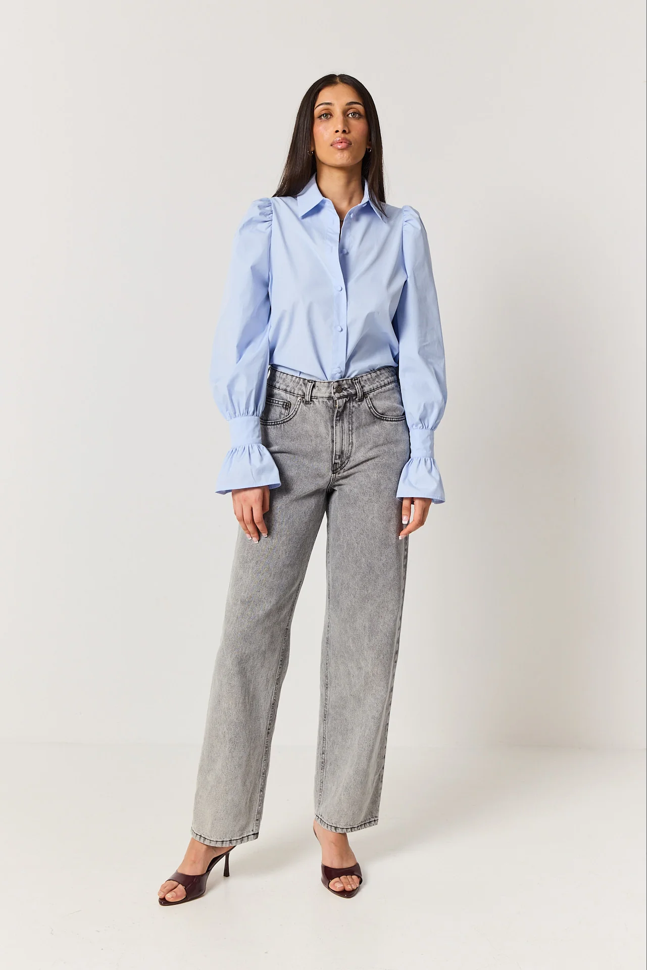 Koszula Emma powder blue - Image 5