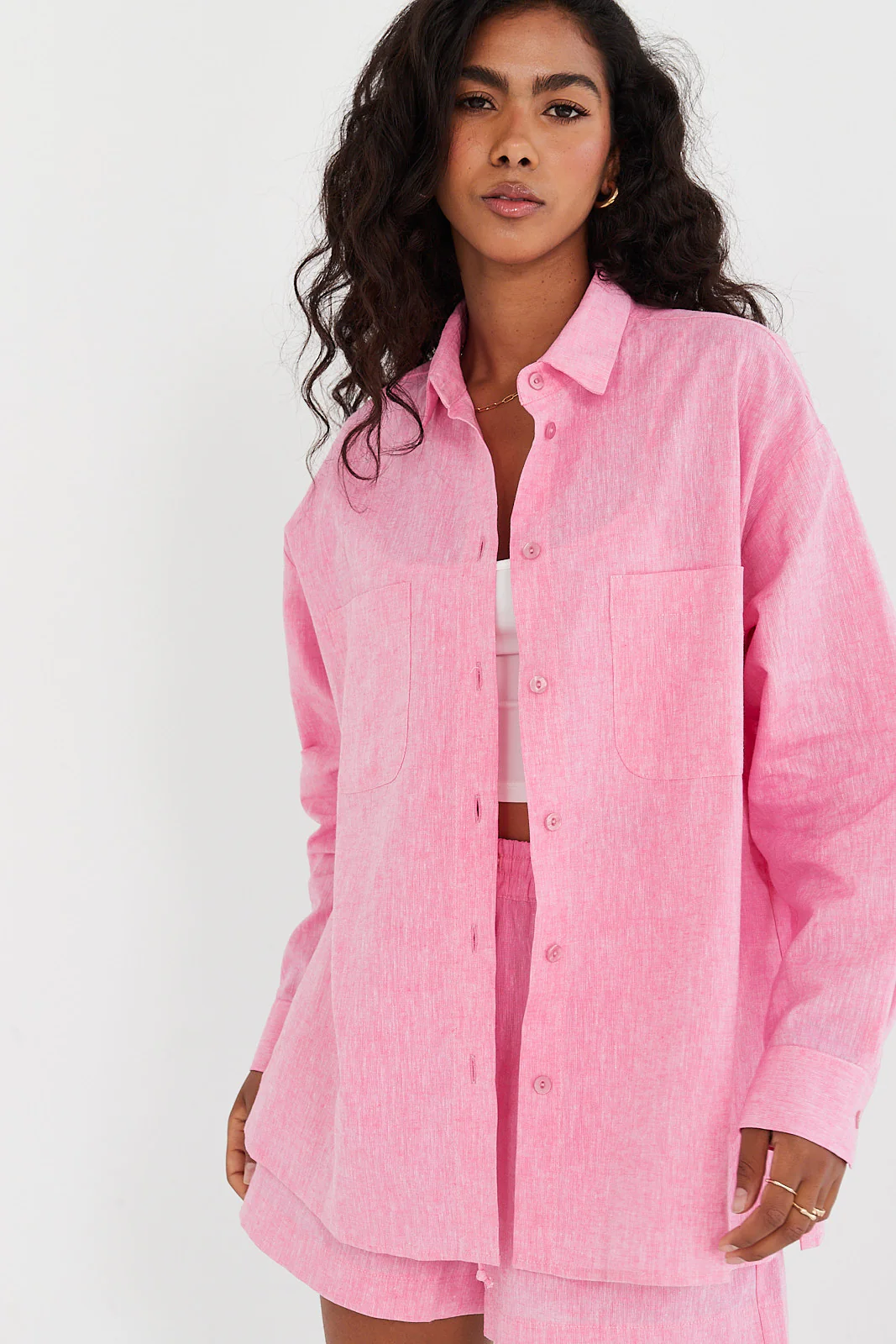 Koszula Leya pink - Image 3