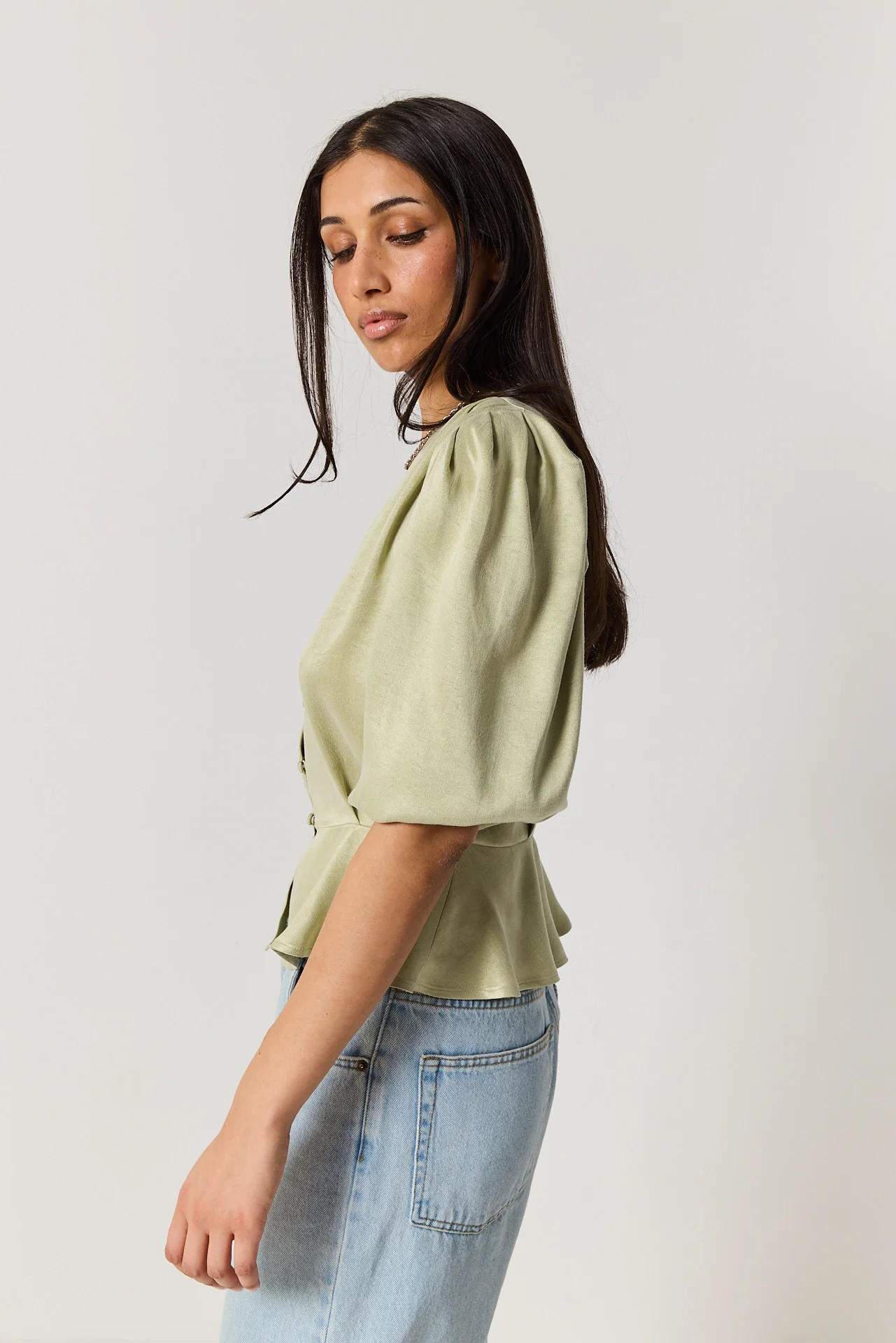 Koszula Margot pale green - Image 6