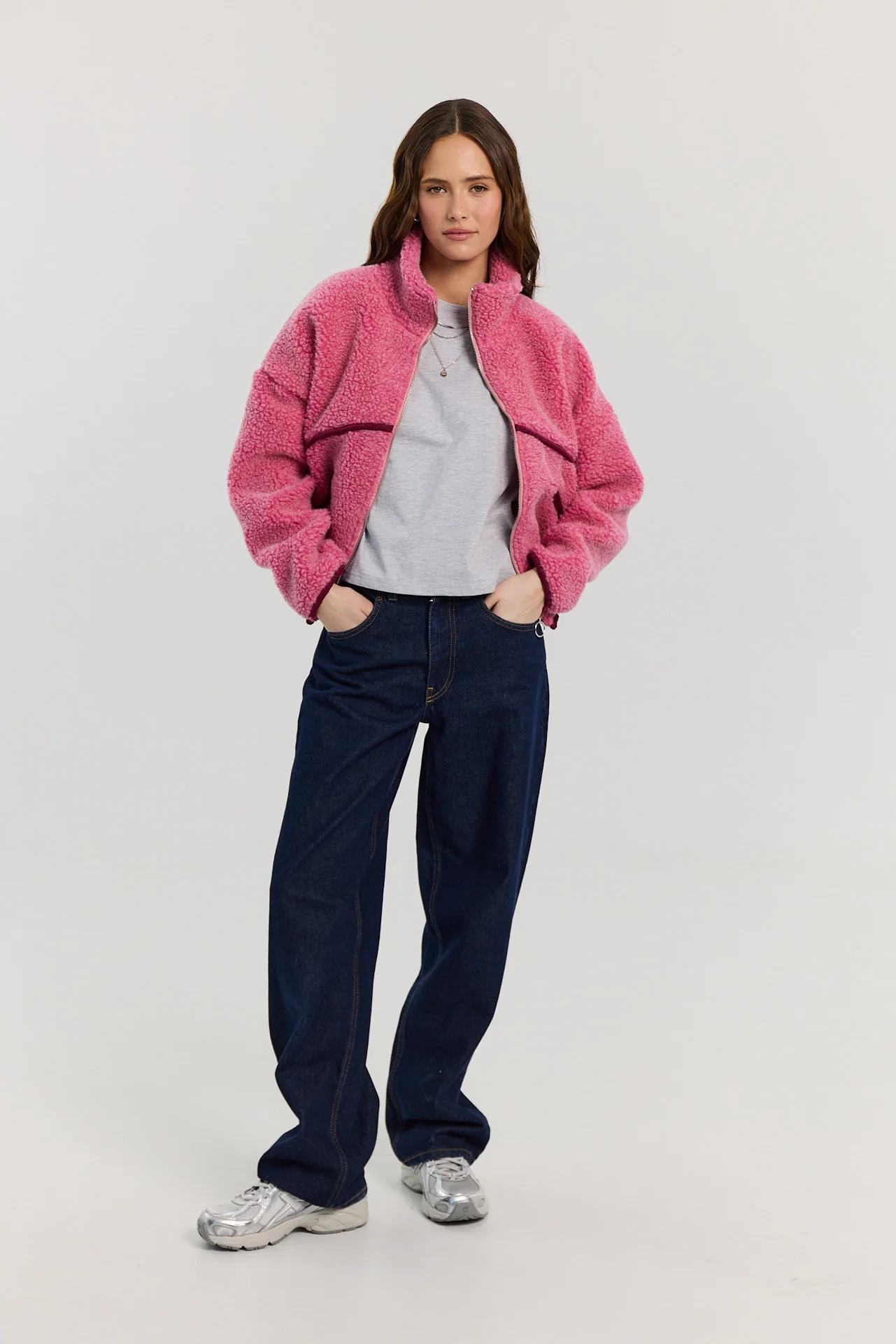 Kurtka Erin merino pink - Image 2