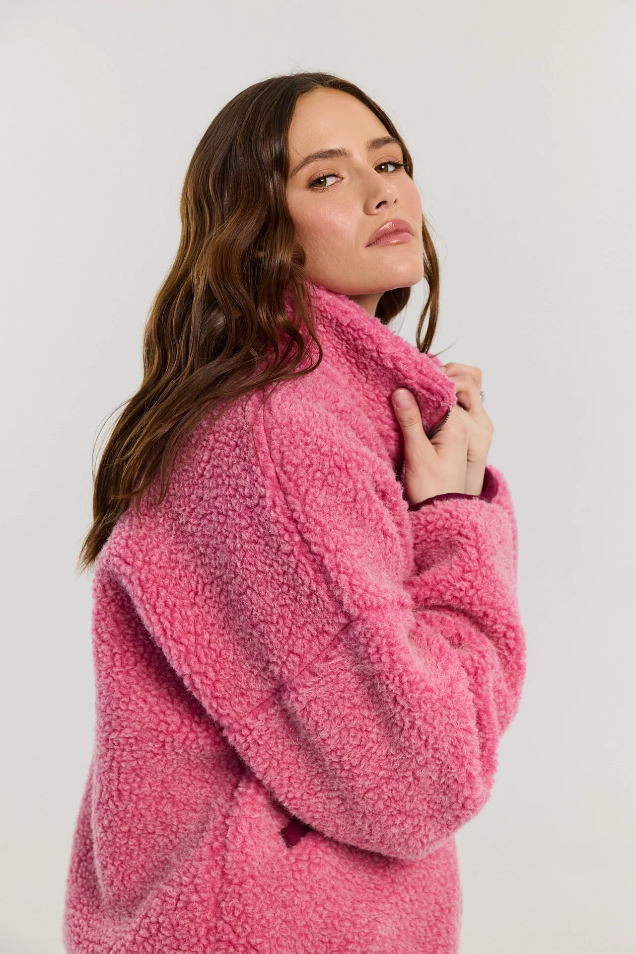 Kurtka Erin merino pink - Image 4
