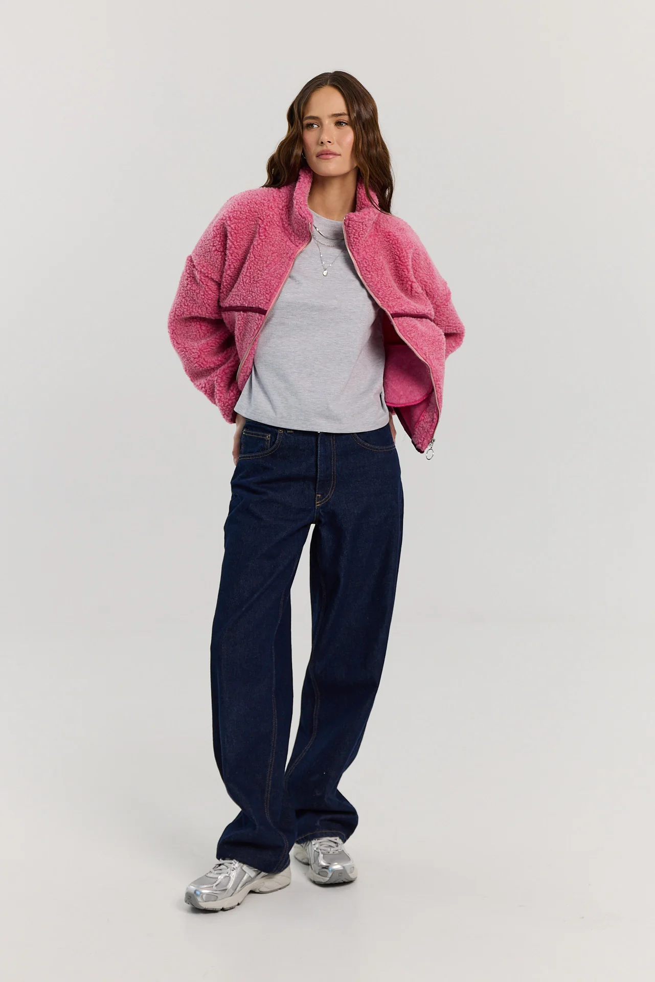 Kurtka Erin merino pink - Image 5
