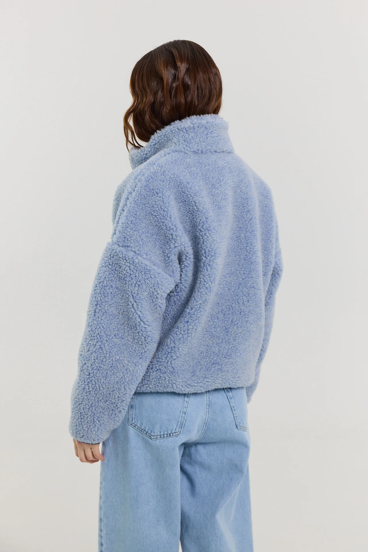 Kurtka Erin merino powder blue - Image 13