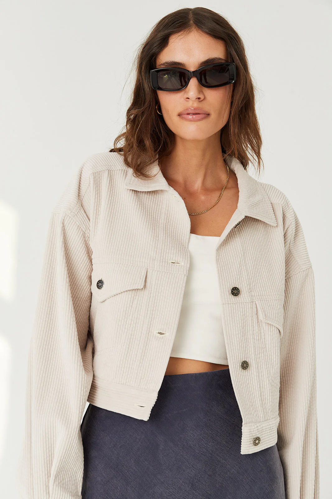 Kurtka Harper light beige - Image 11