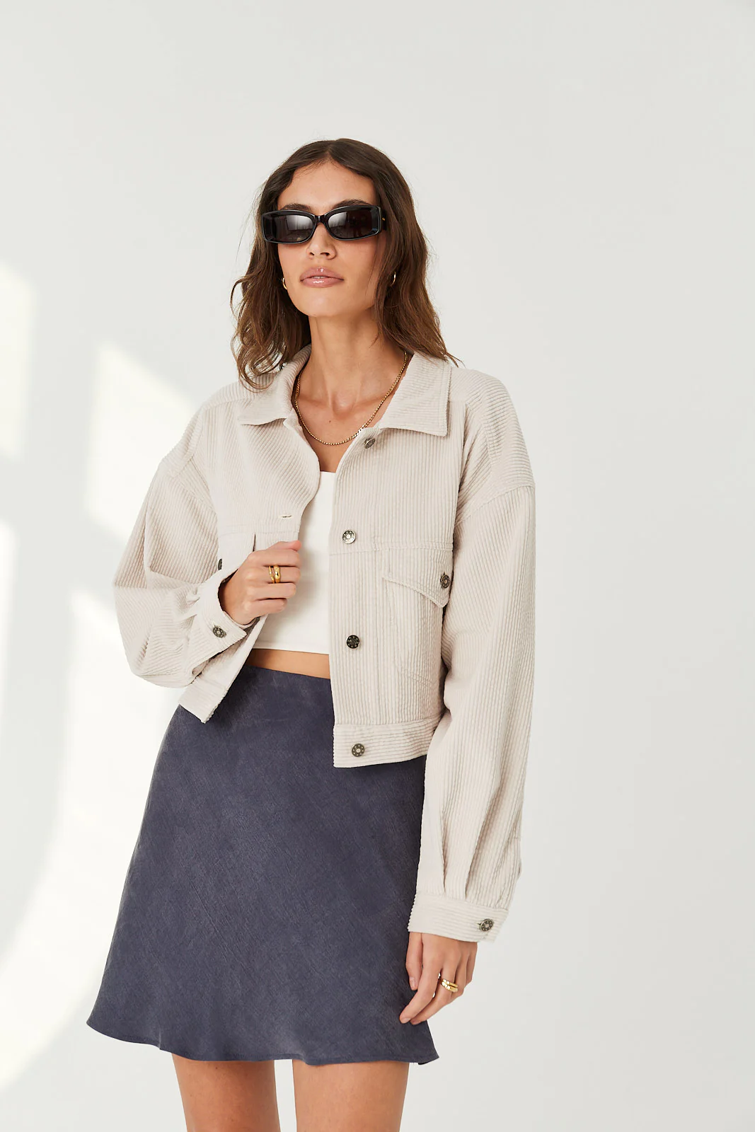 Kurtka Harper light beige - Image 5