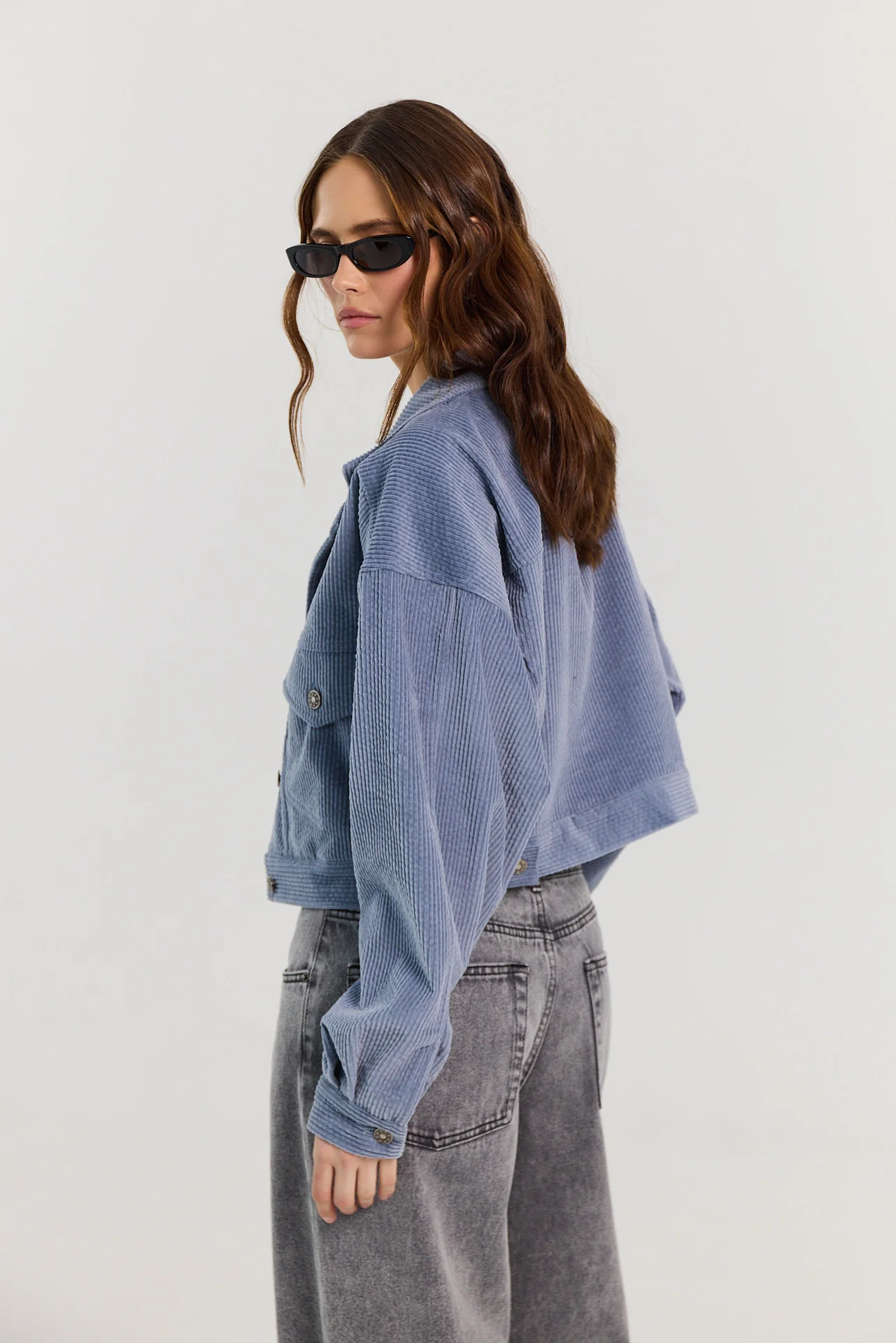 Kurtka Harper powder blue - Image 15