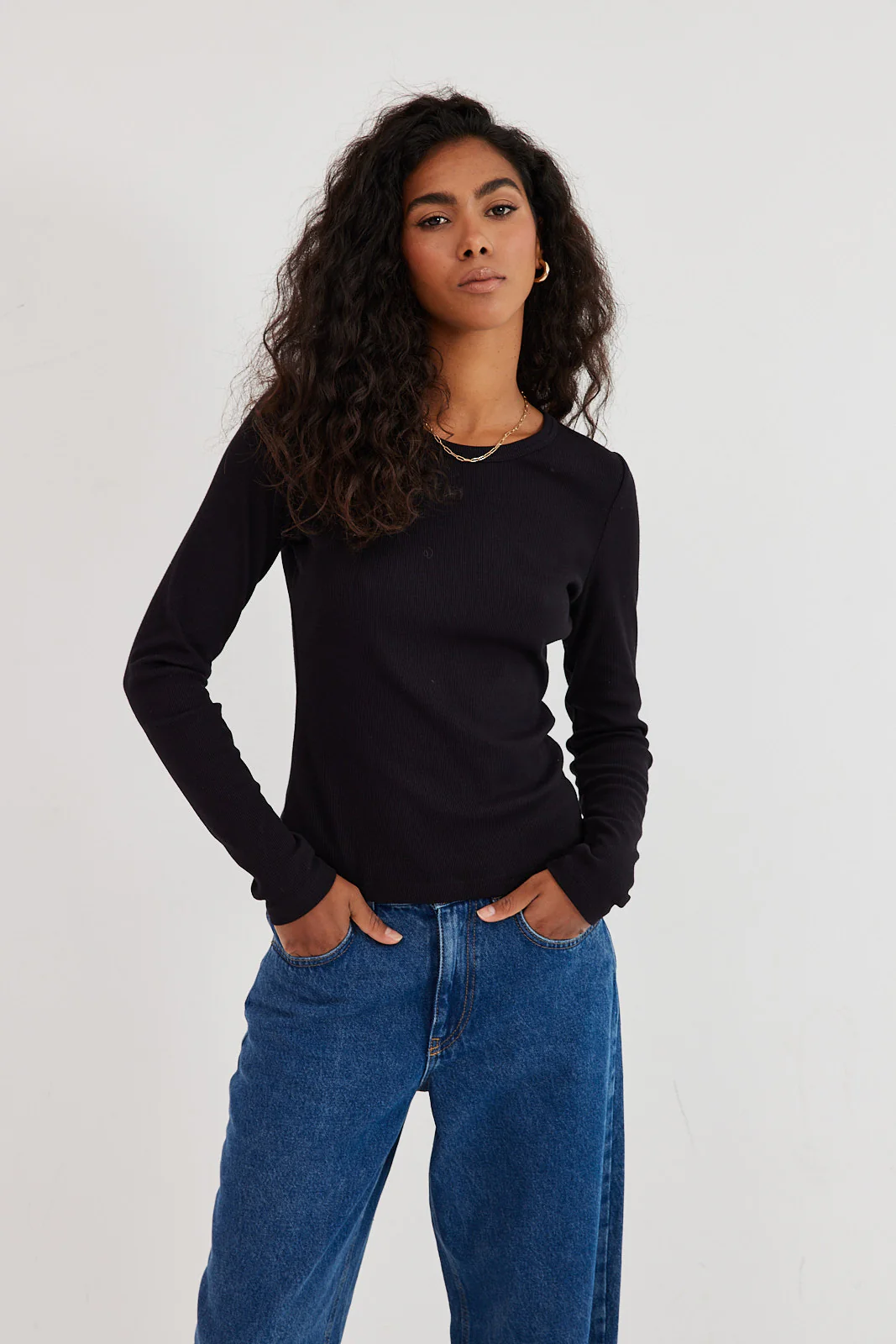 Longsleeve Bamboo black - Image 4
