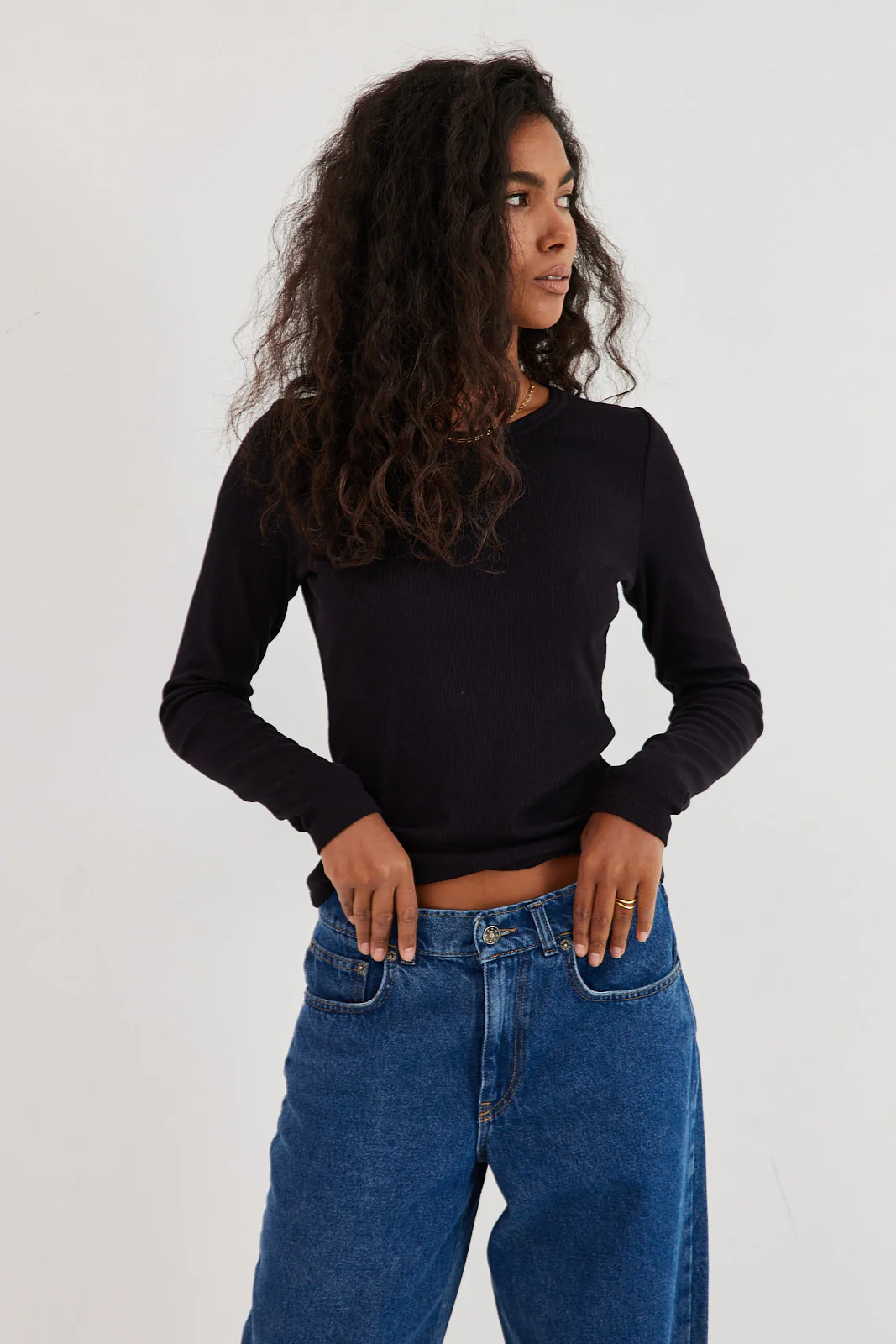 Longsleeve Bamboo black - Image 5