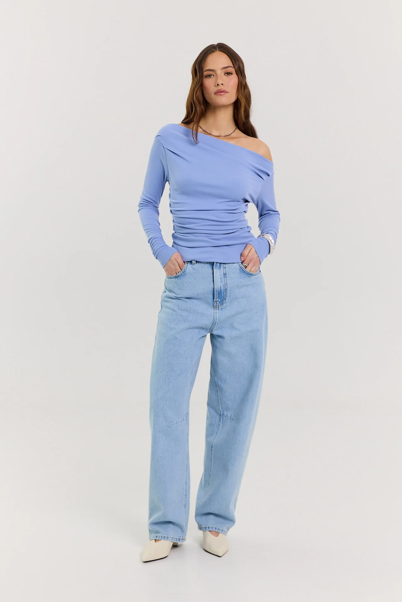 Longsleeve Romy sky blue - Image 3