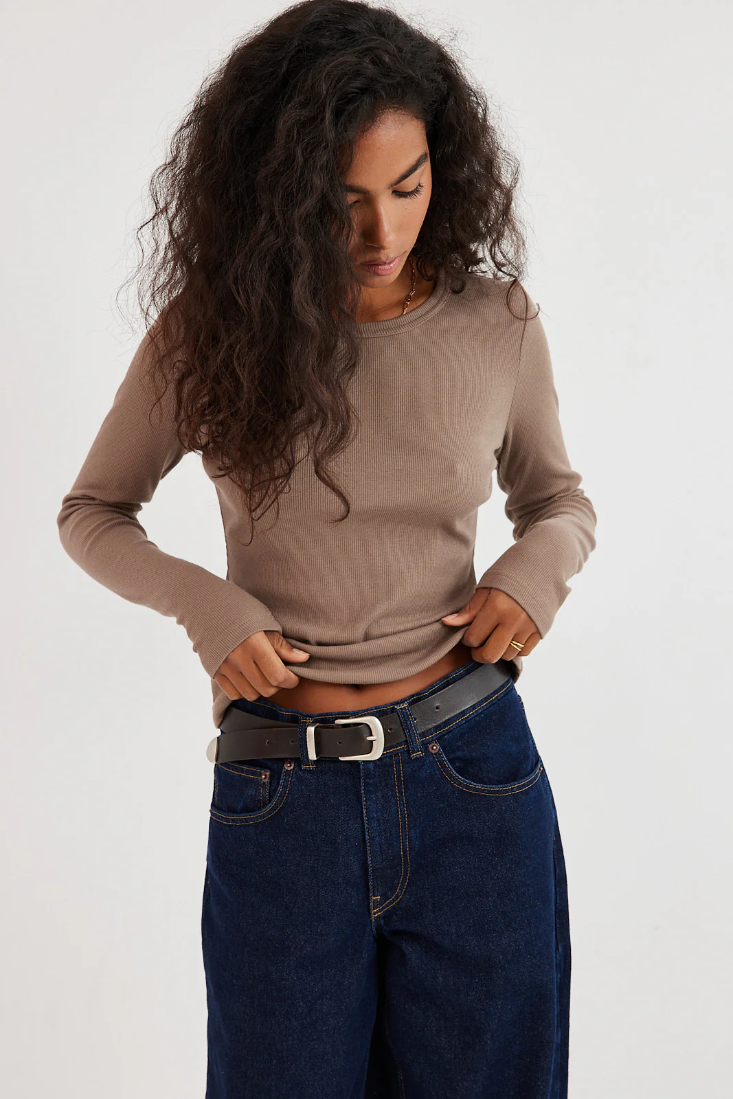 Pasek Casual brown - Image 3