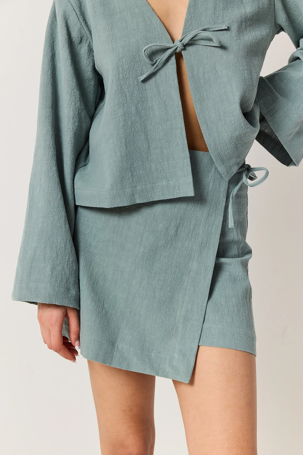 Spódnica Scarlett smoky green - Image 4