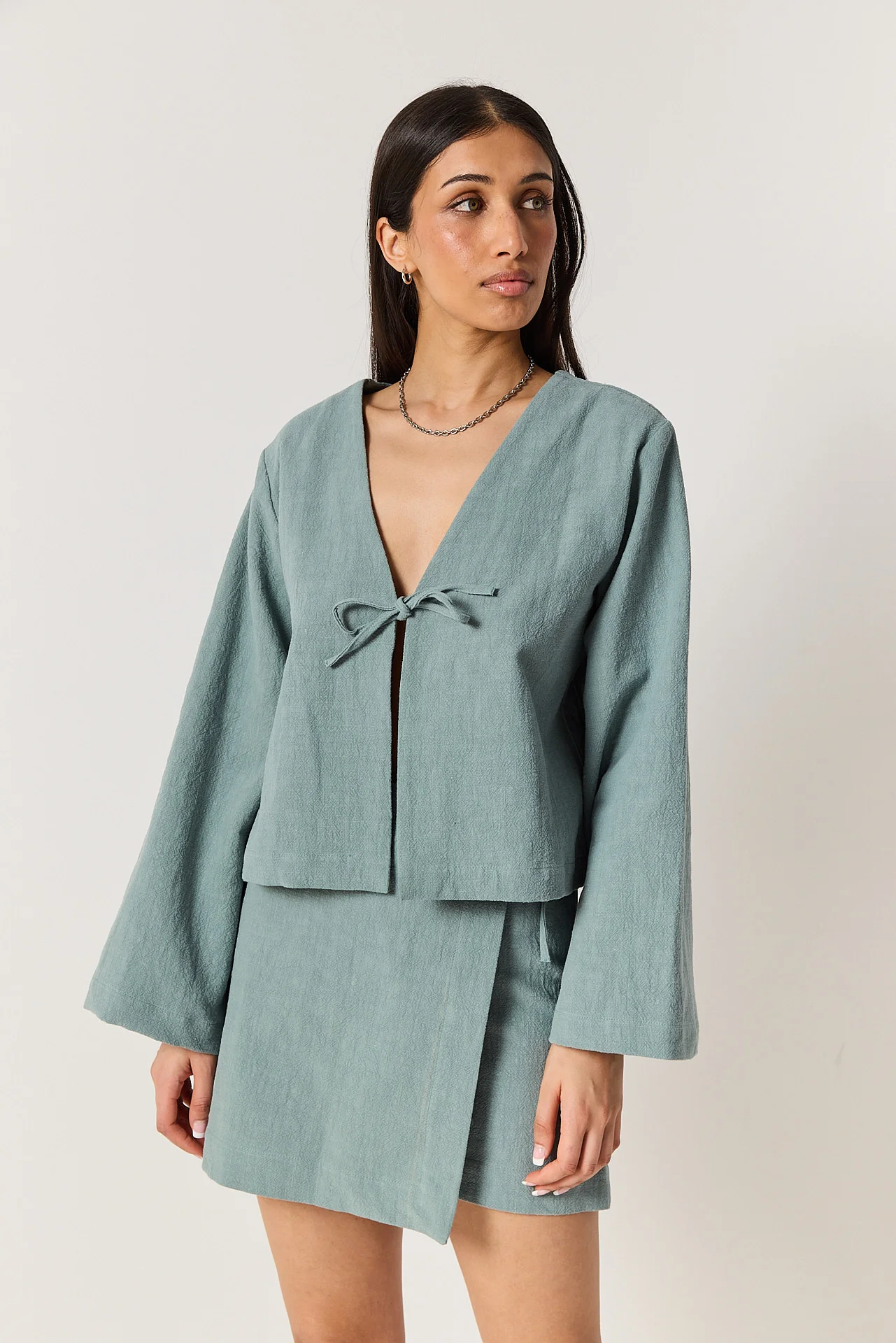 Spódnica Scarlett smoky green - Image 5