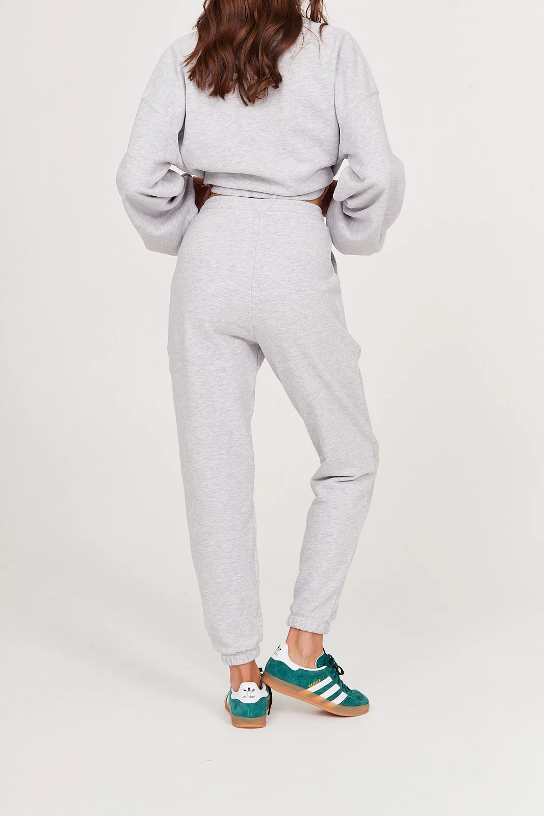Spodnie dresowe light grey melange - Image 2