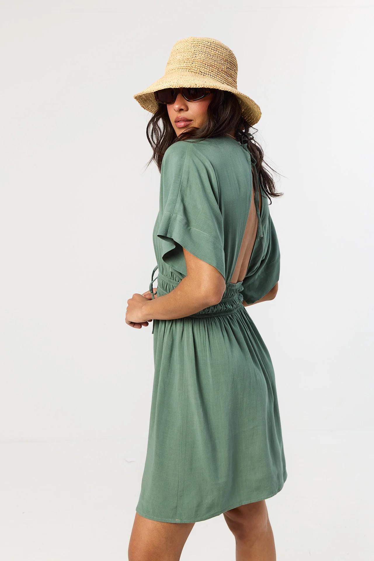 Sukienka Chelsea smoky green - Image 2