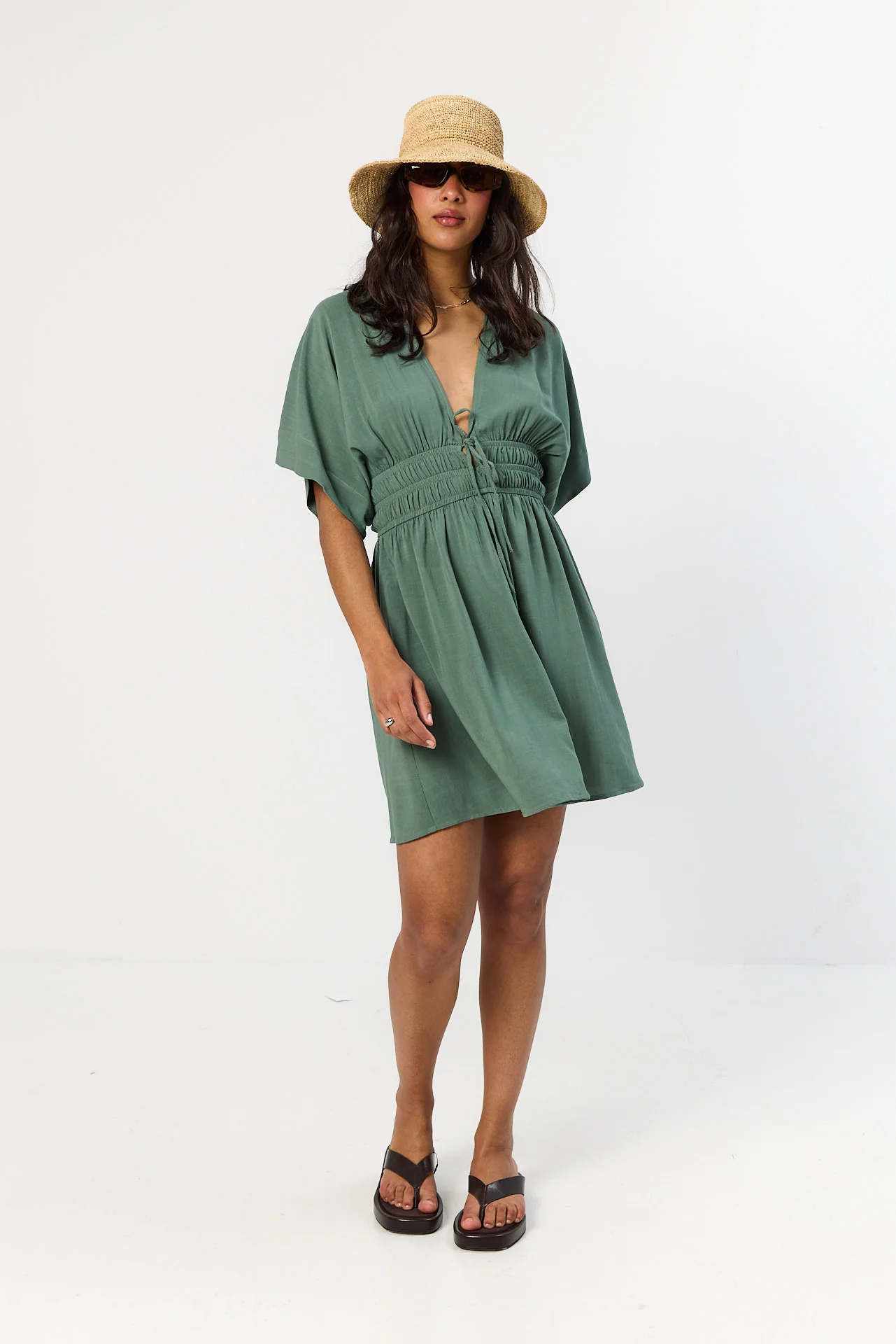 Sukienka Chelsea smoky green - Image 6