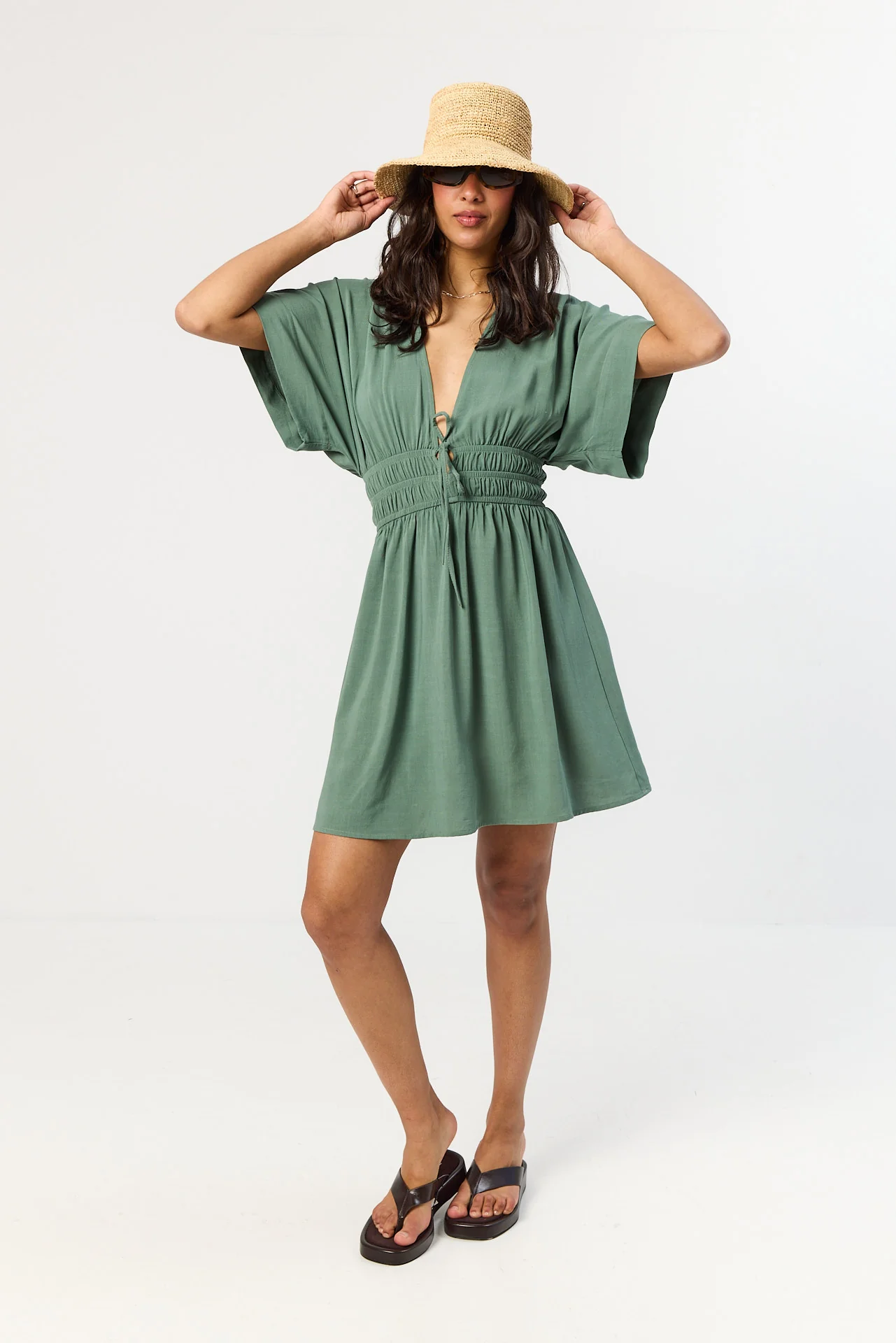 Sukienka Chelsea smoky green - Image 8