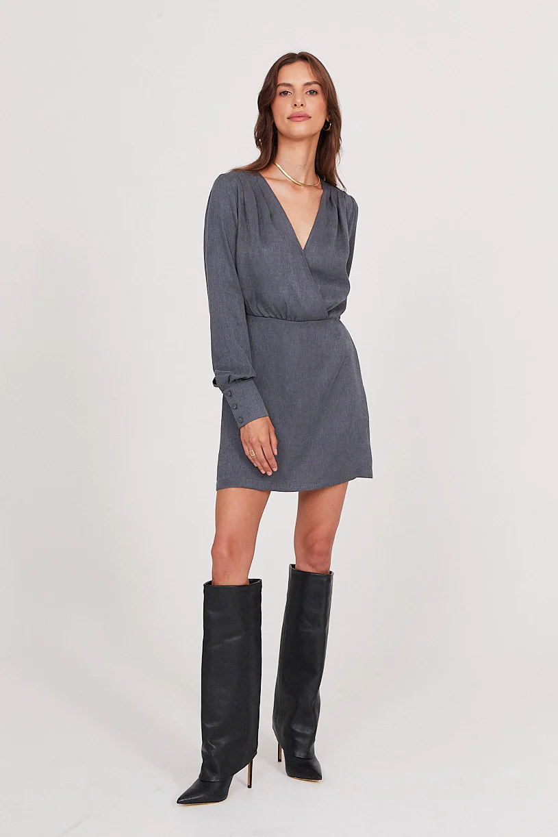 Sukienka Rita steel - Image 10