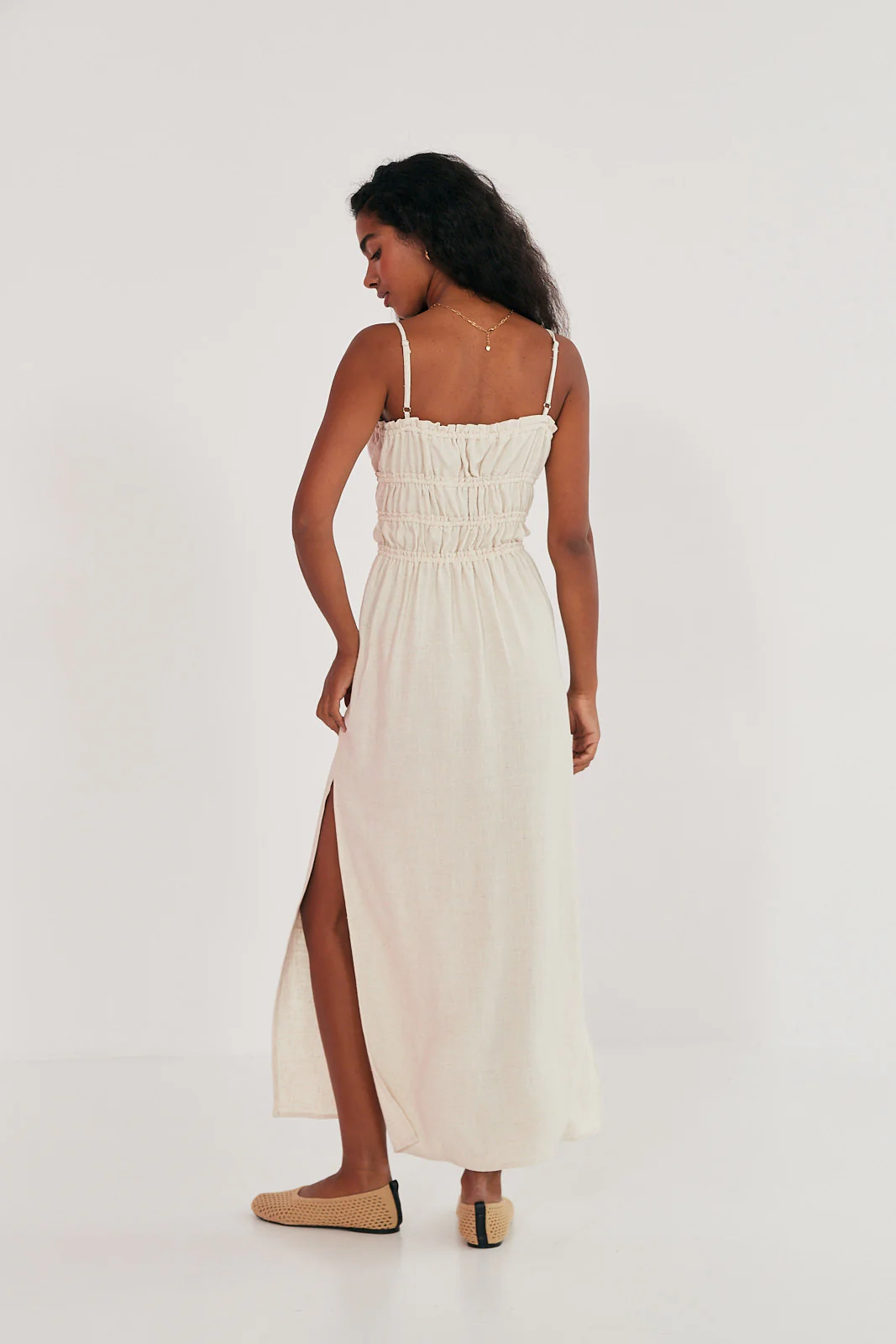 Sukienka Sienna ecru - Image 5
