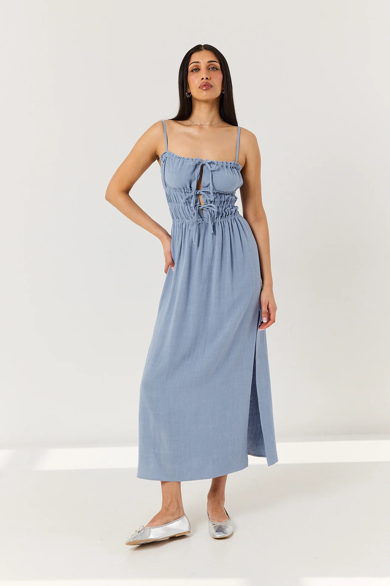 Sukienka Sienna powder blue - Image 4