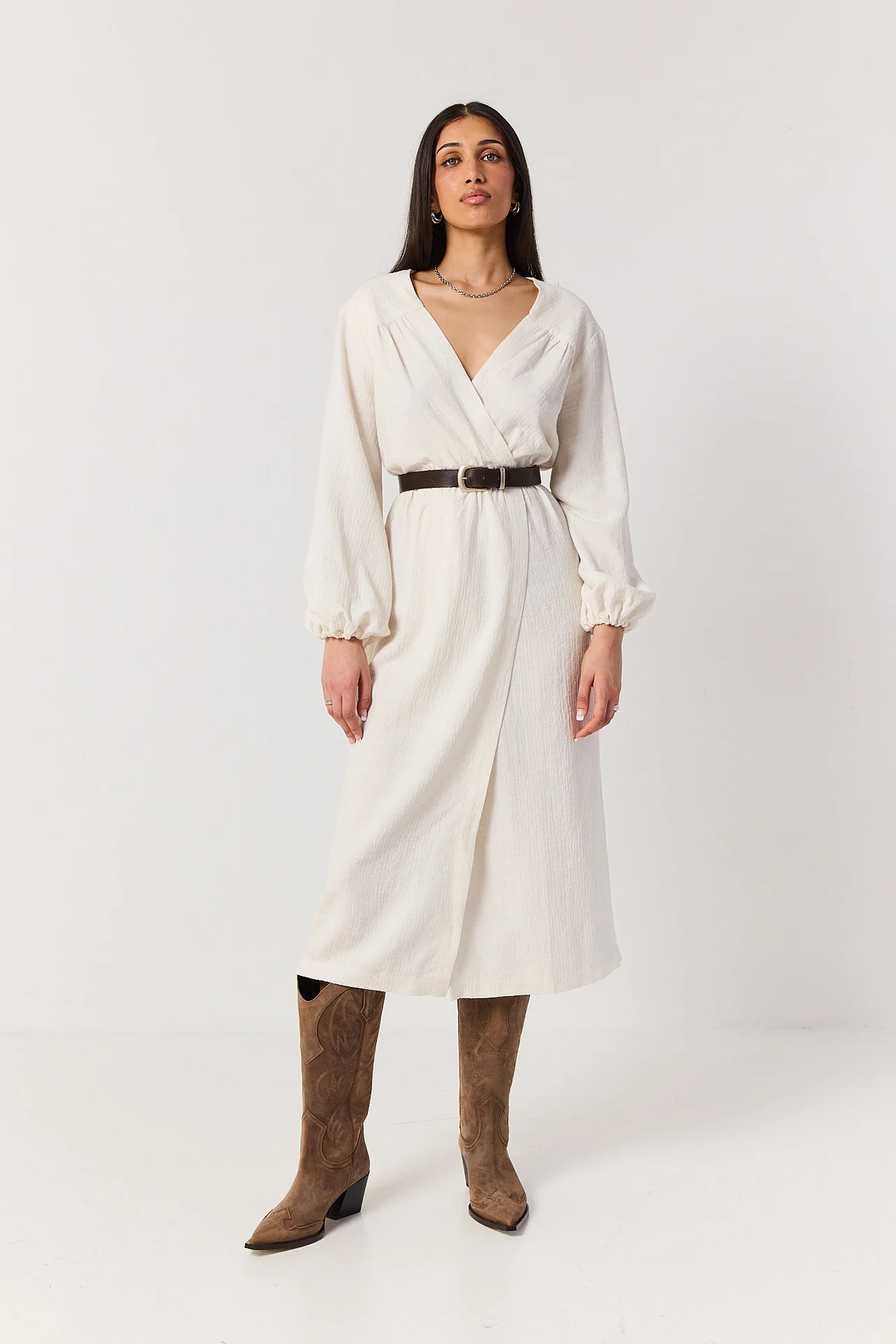 Sukienka Vanessa off-white - Image 2