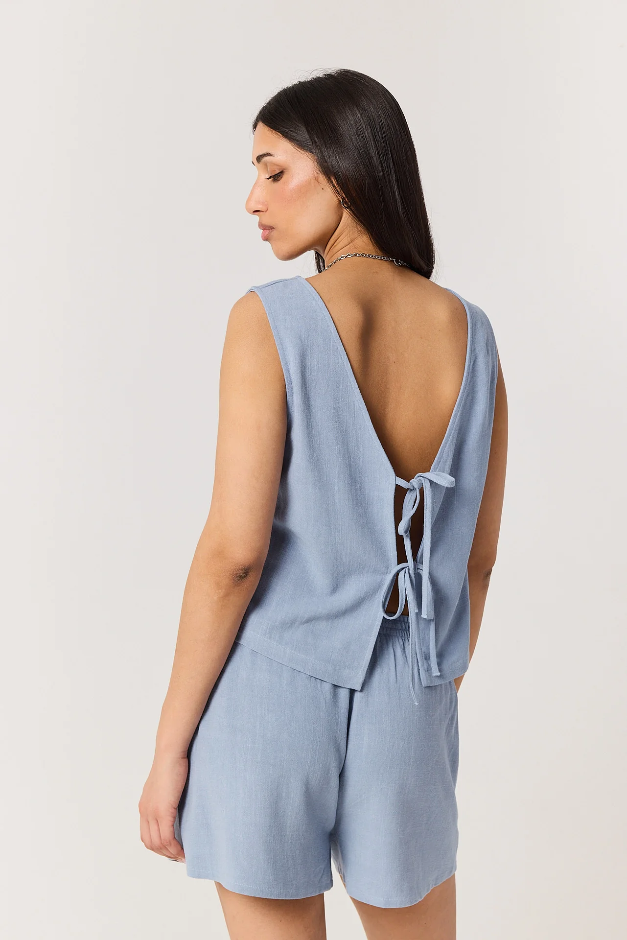 Szorty Lynn powder blue - Image 8