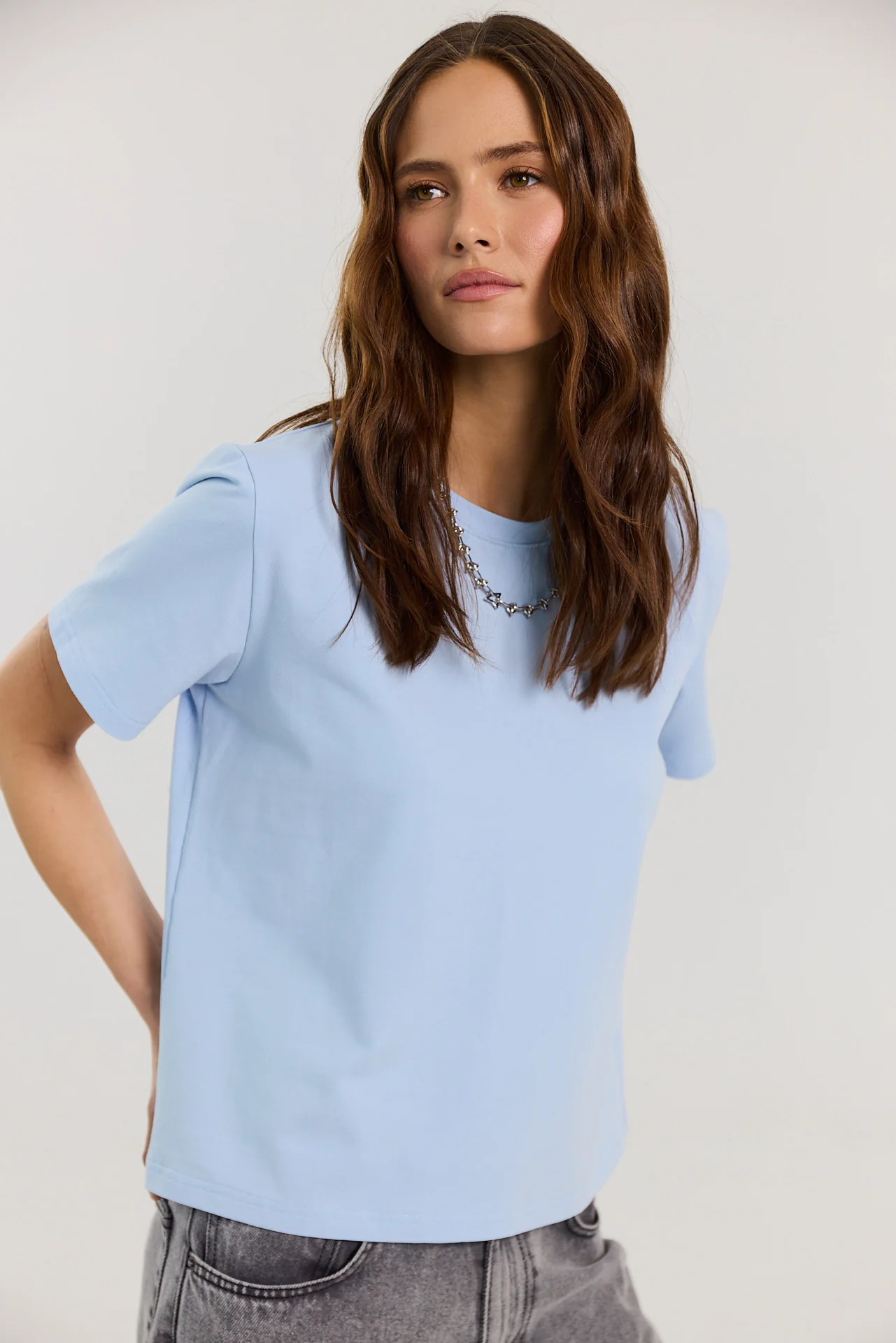 T-shirt Tony powder blue