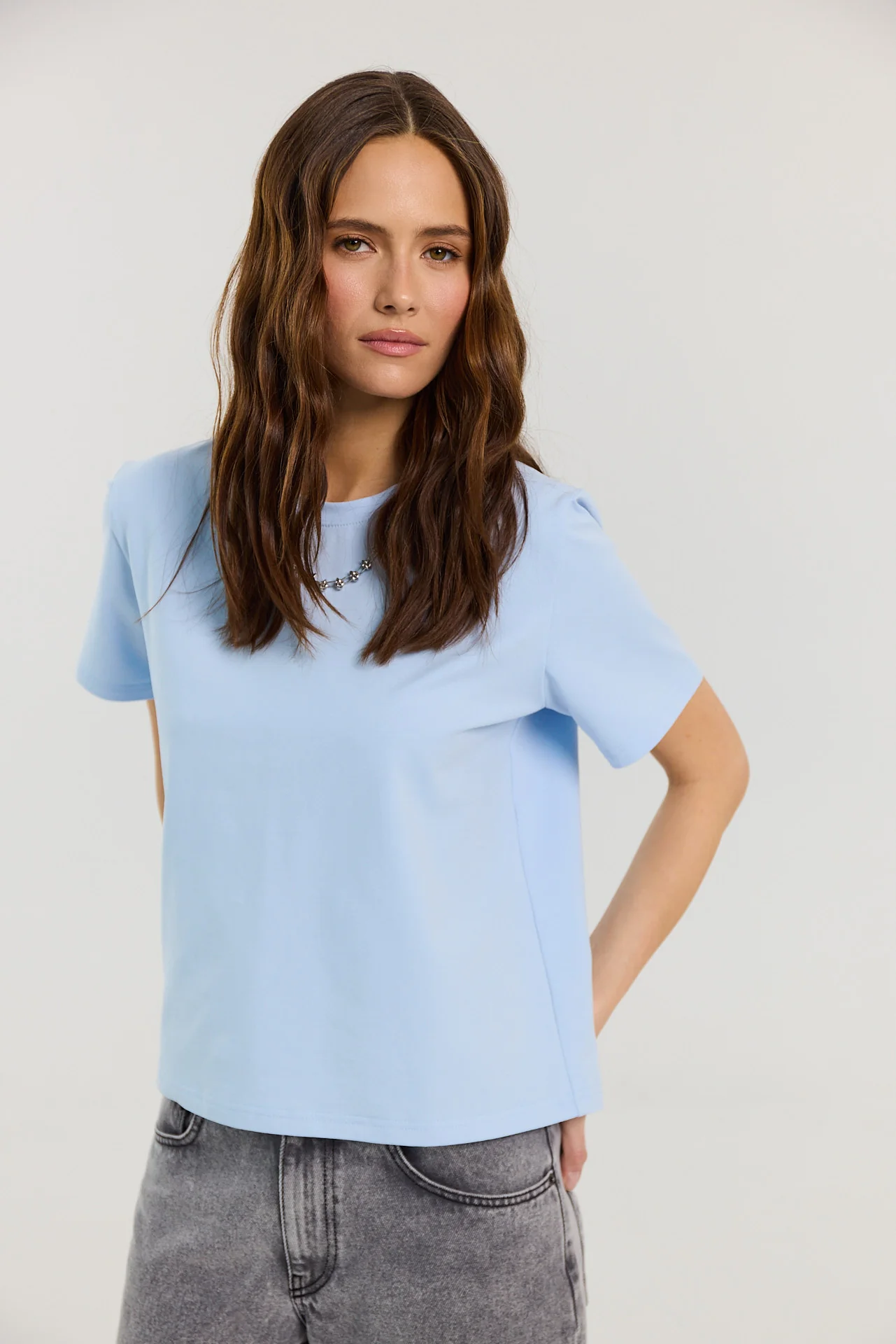 T-shirt Tony powder blue - Image 2
