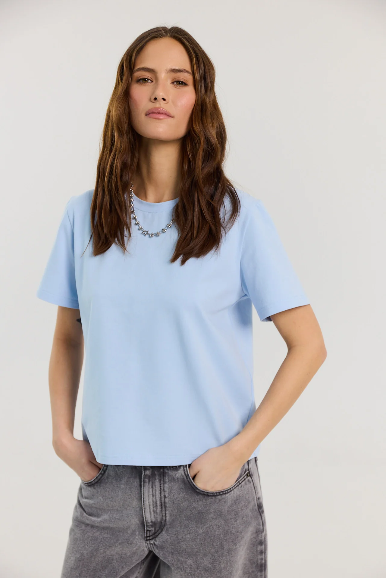 T-shirt Tony powder blue - Image 5