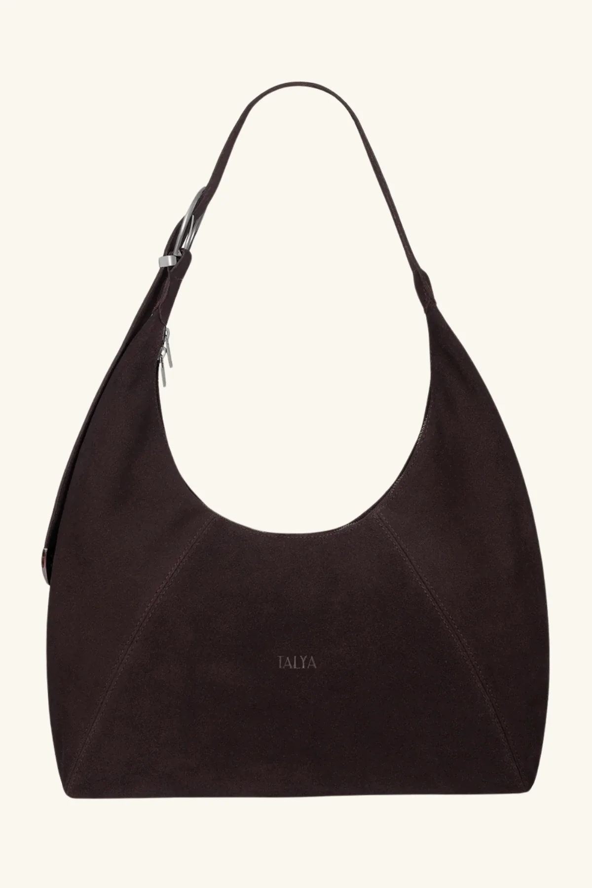 Torebka Devon suede chocolate - Image 2